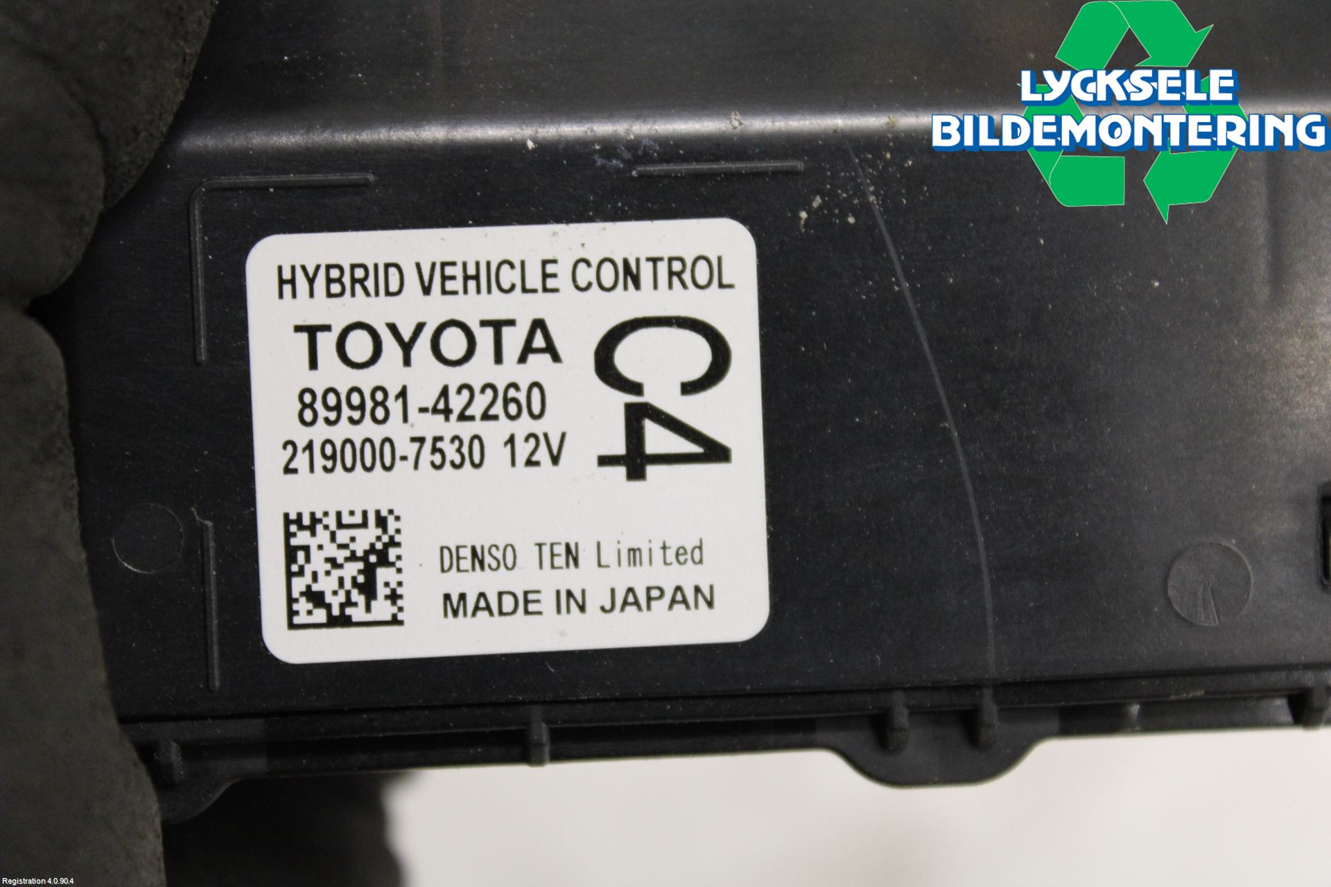 Toyota RAV4 19- Styrenhet Övrigt
