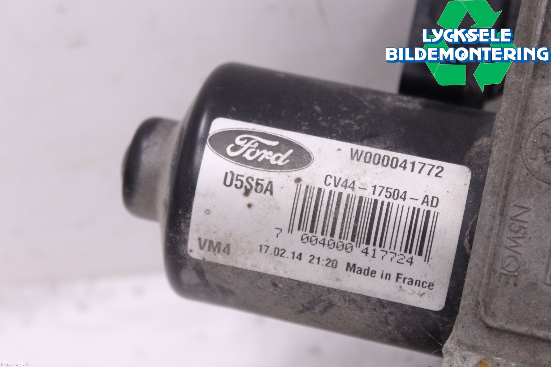 Ford KUGA 13-16 Torkarmotor Vindruta
