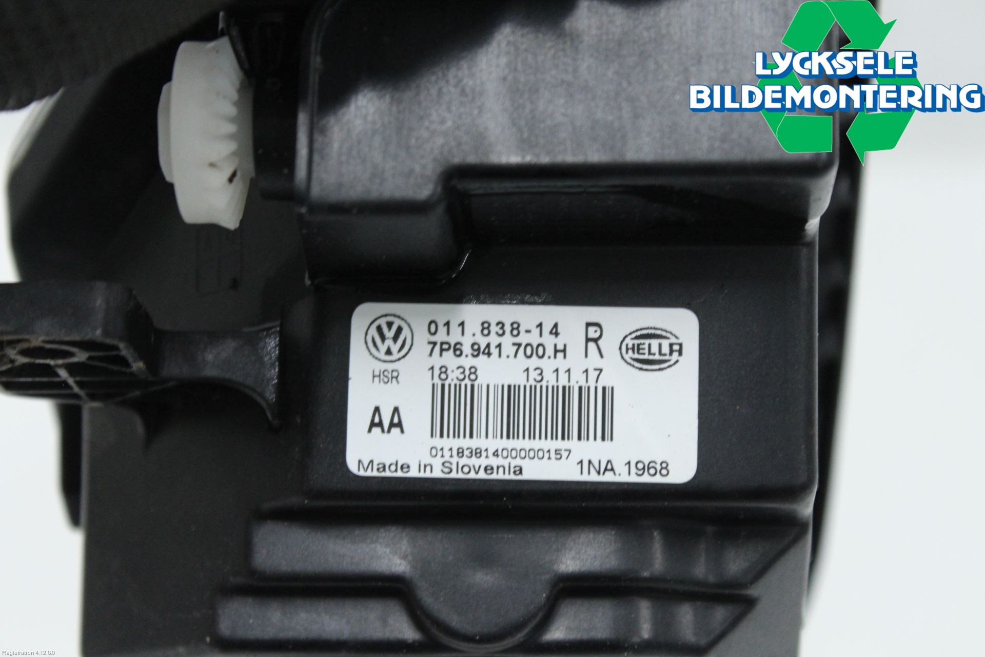 Volkswagen VW TOUAREG 7P 11-18 Dimljus-Varselljus Fram