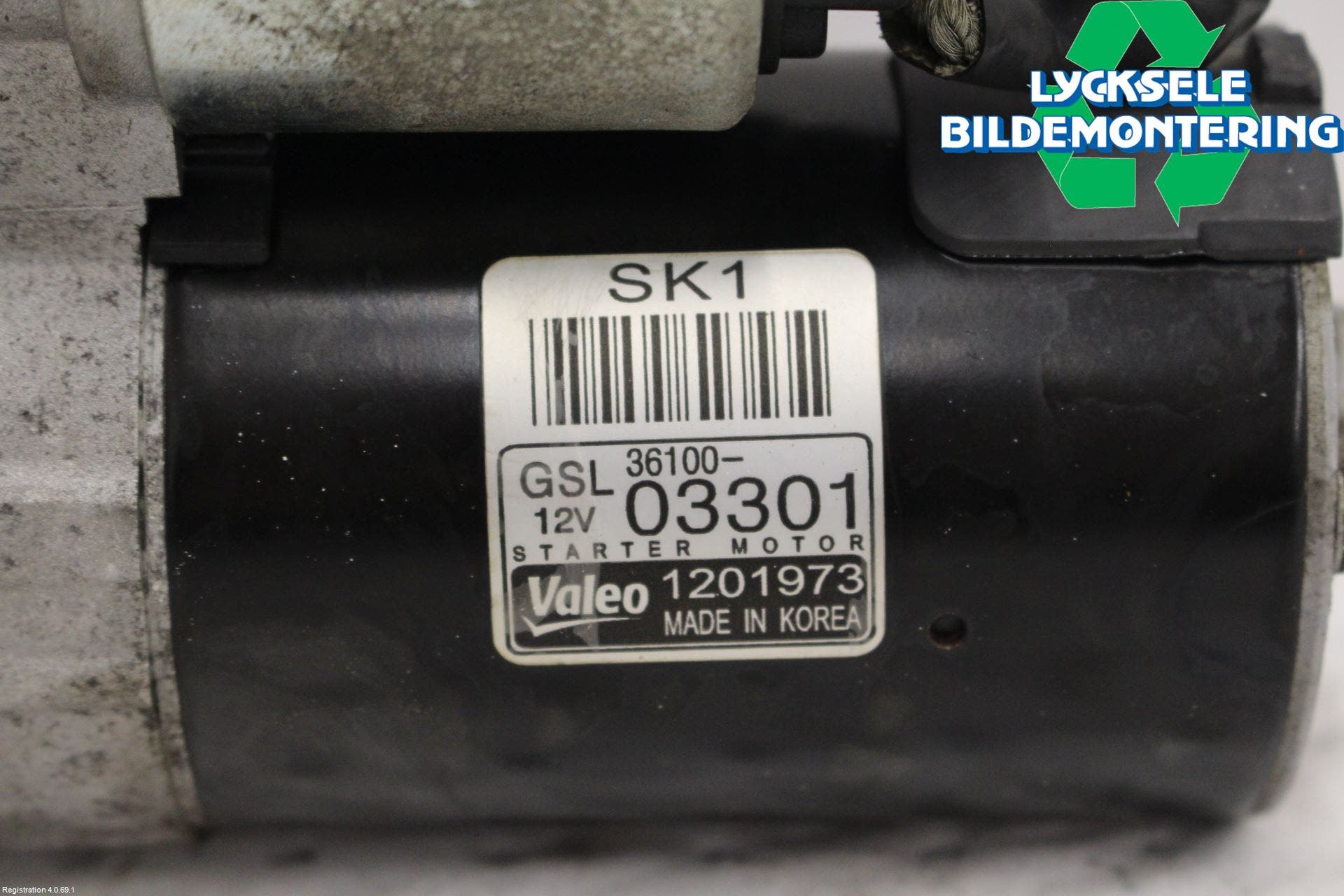 Kia RIO 12-16 Startmotor