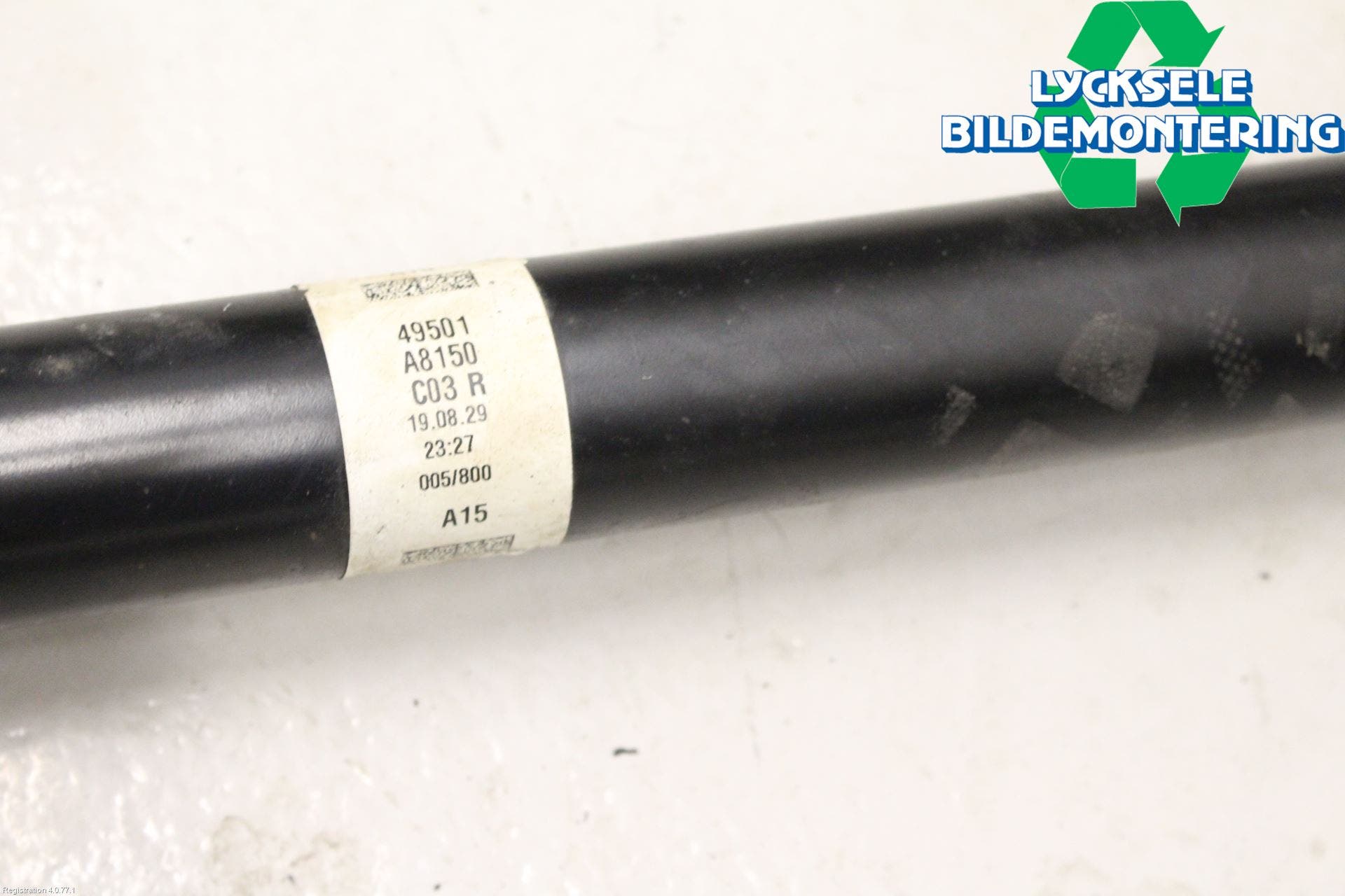 Kia OPTIMA 16-20 Drivaxel Fram Höger