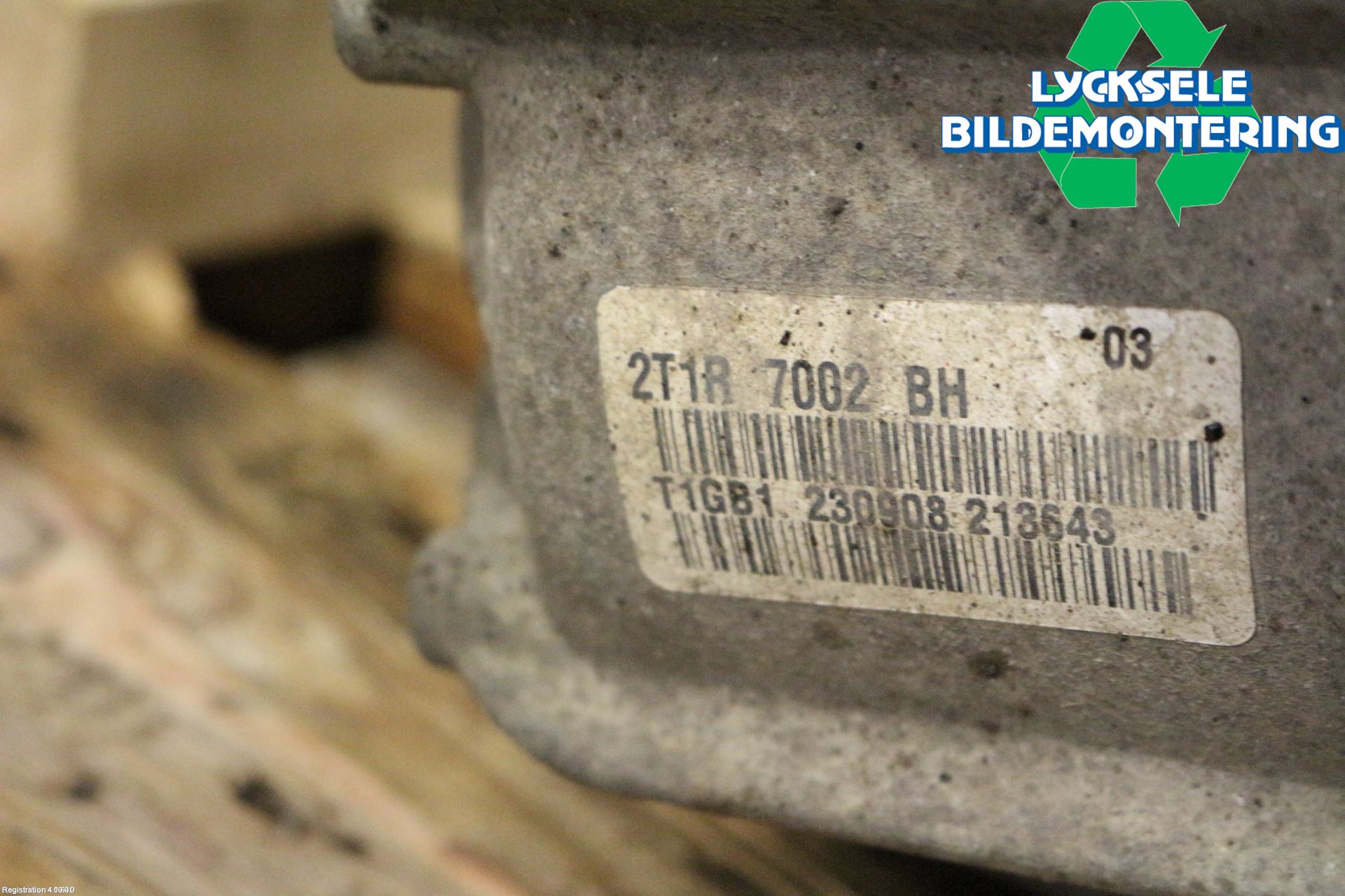 Ford TRANSIT CONNECT 03-08 Växellåda Man 5 Vxl