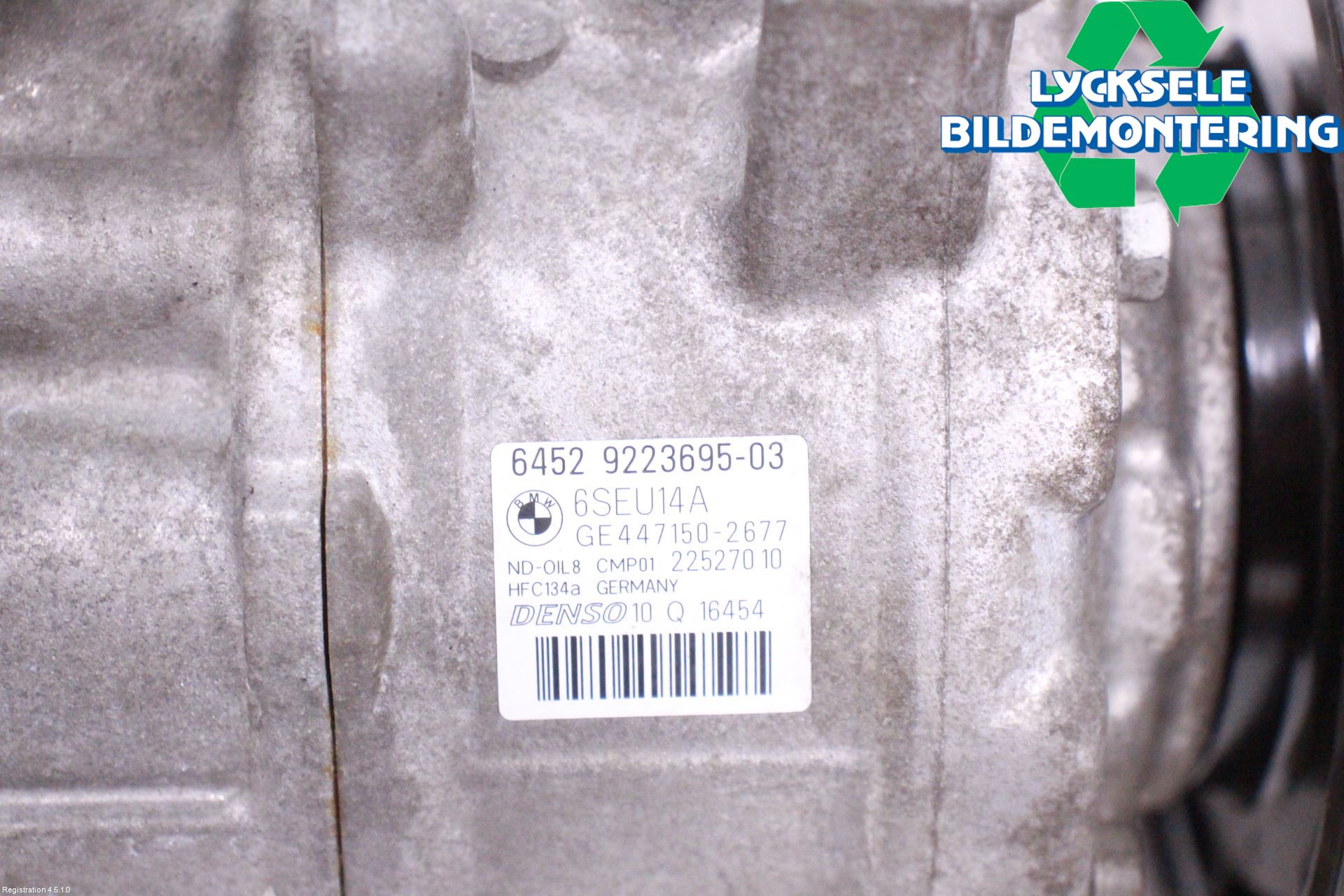 BMW 1 F20/F21 11-19 Ac Kompressor