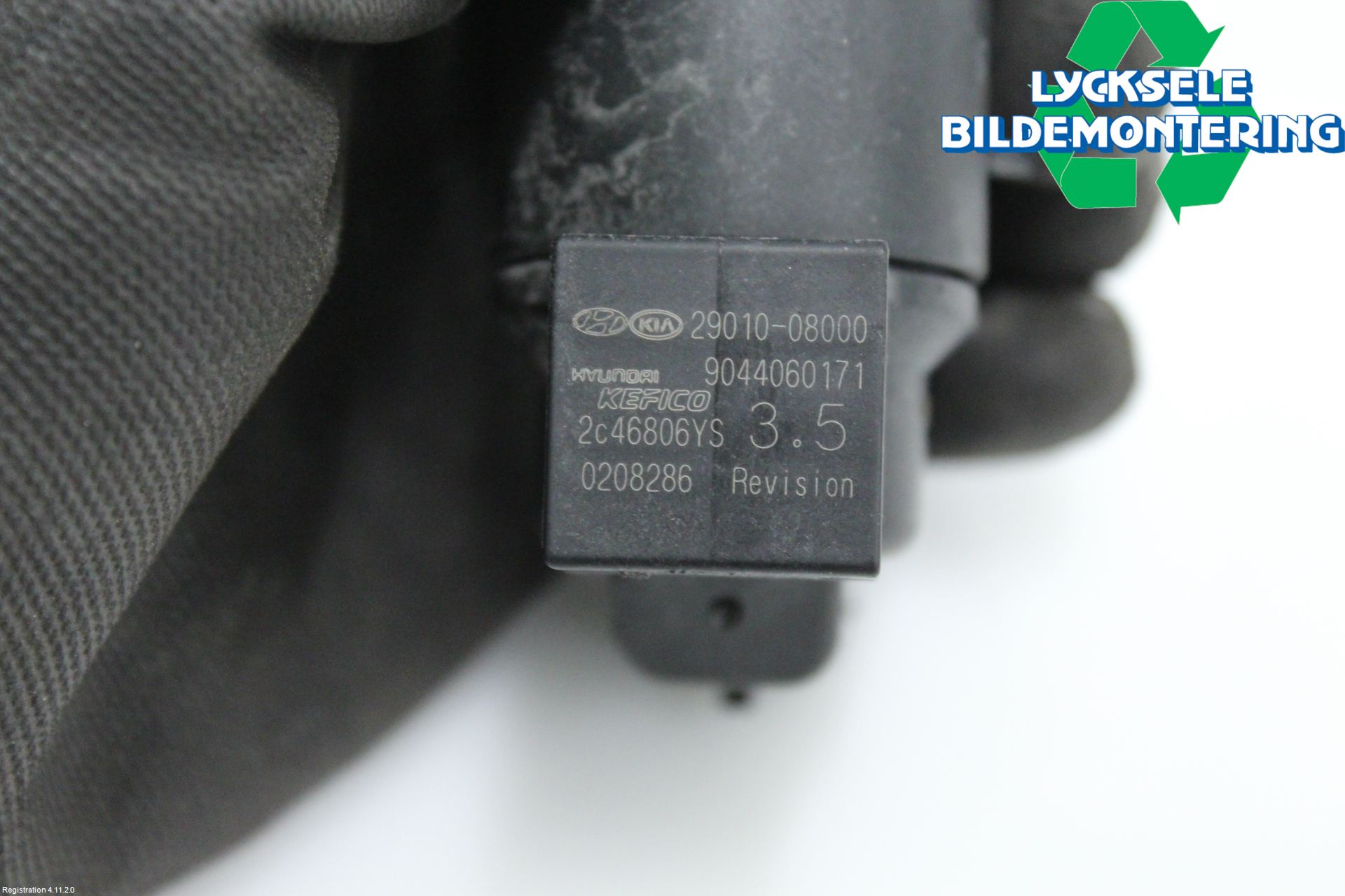 Hyundai i10 LA 20- Vakuumventil