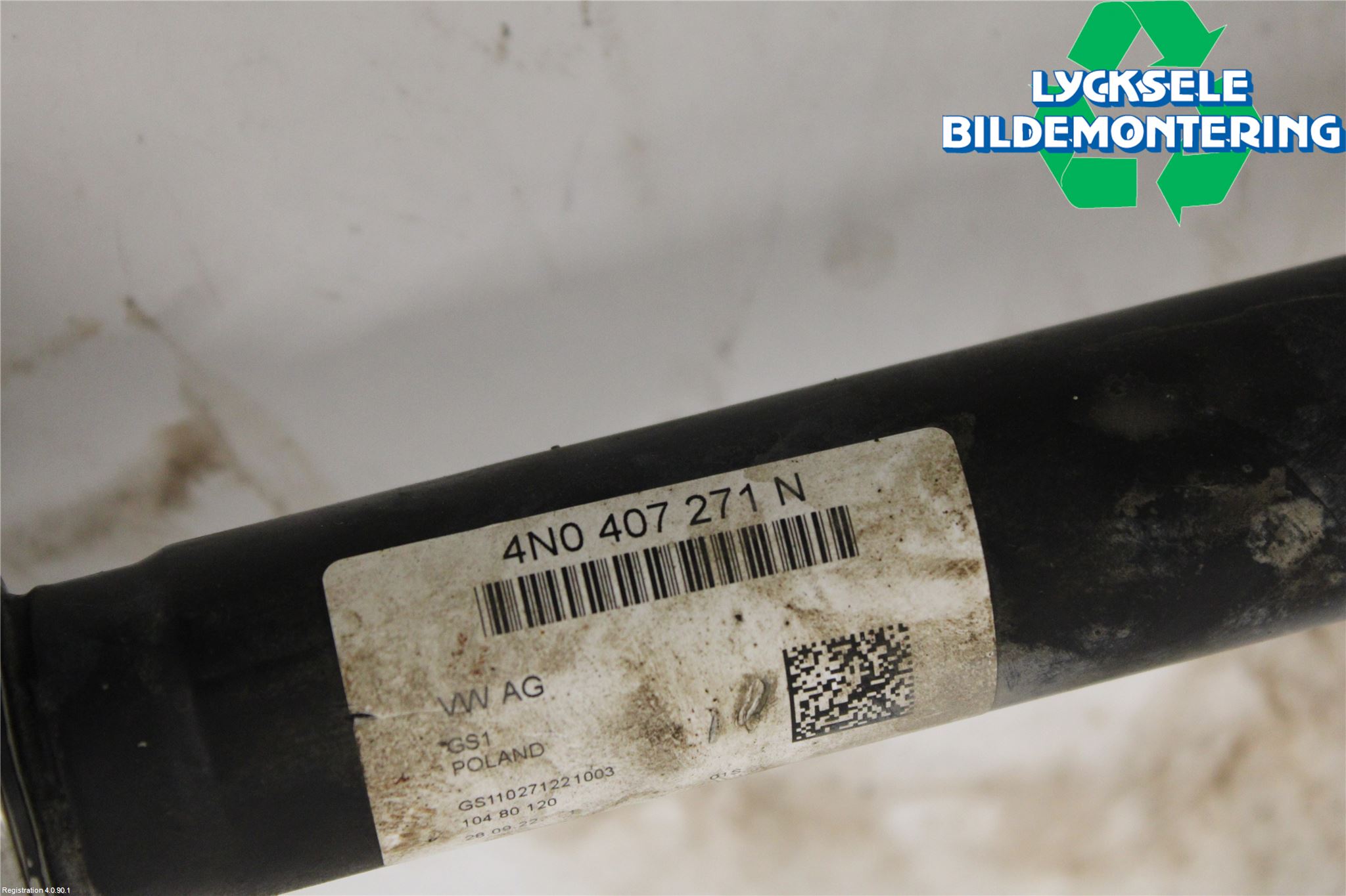 Audi A6 F2/C8 19- Drivaxel Fram Höger