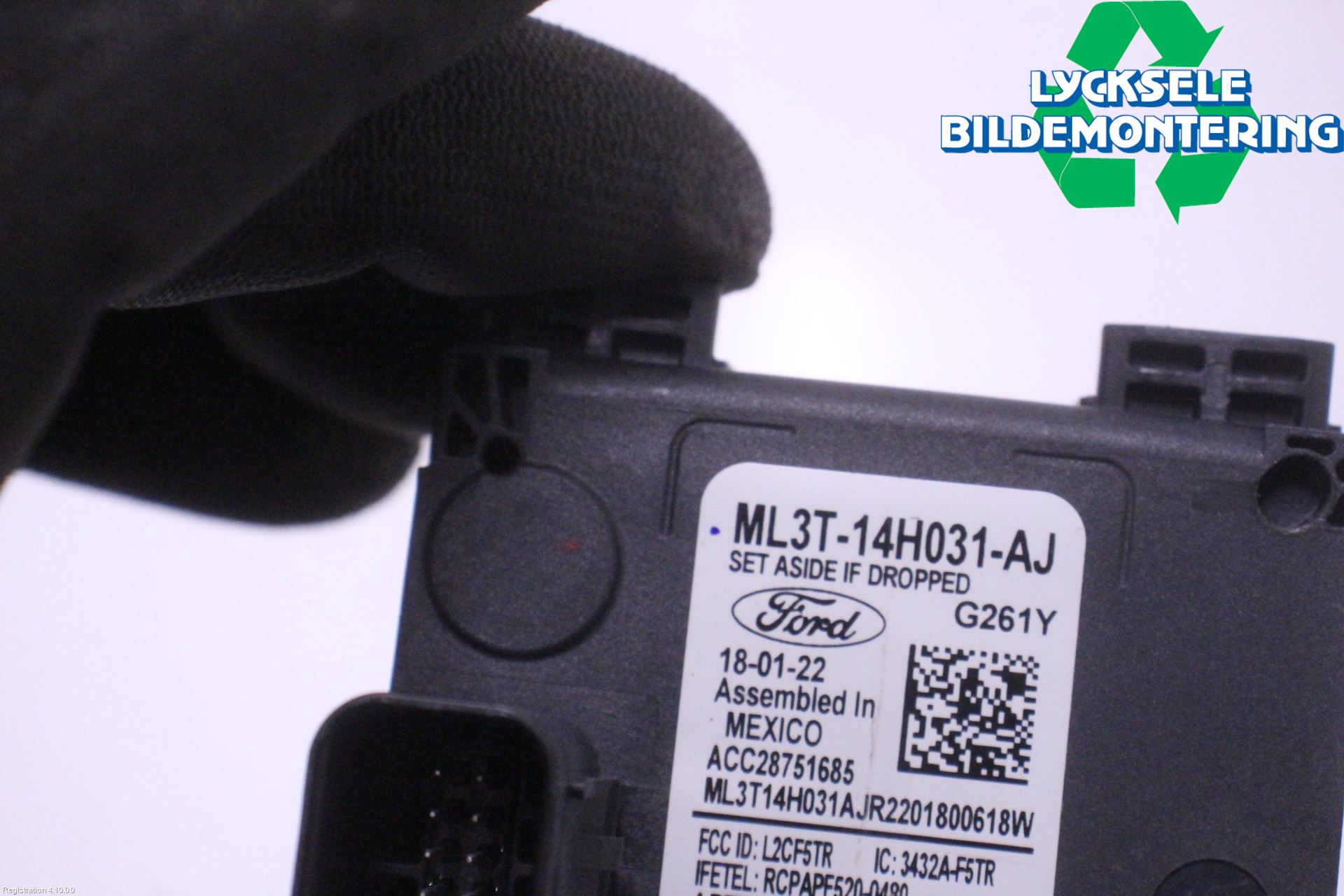 Ford MUSTANG Mach-E 21- Sensor Aktivt Kollisionsskydd