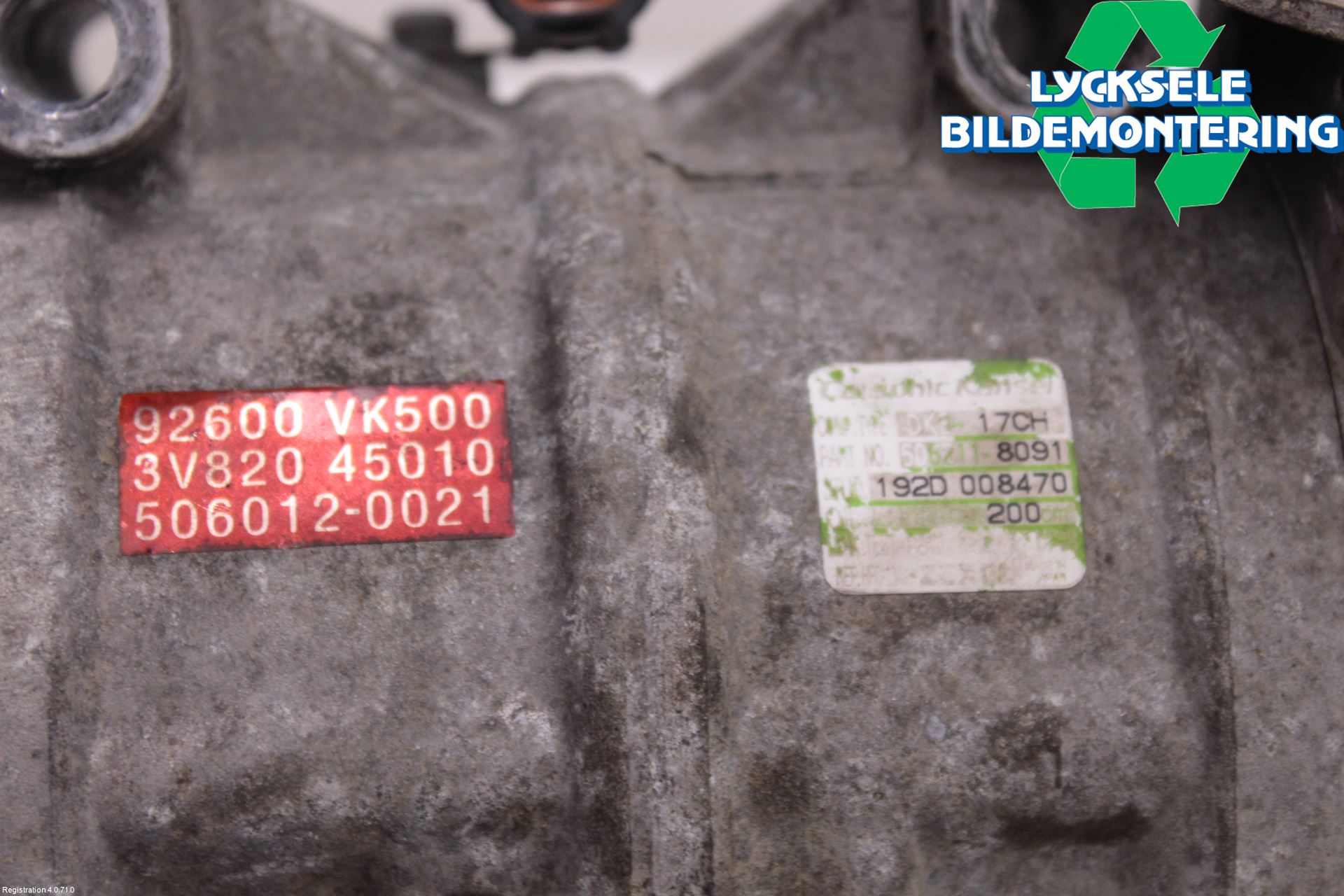 Nissan NAVARA 98-05 Ac Kompressor