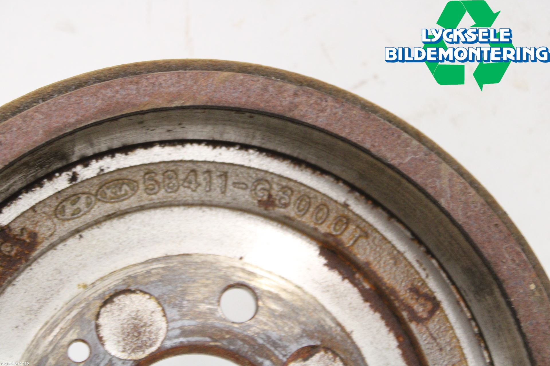 Kia PICANTO 17- Bromstrumma Bak