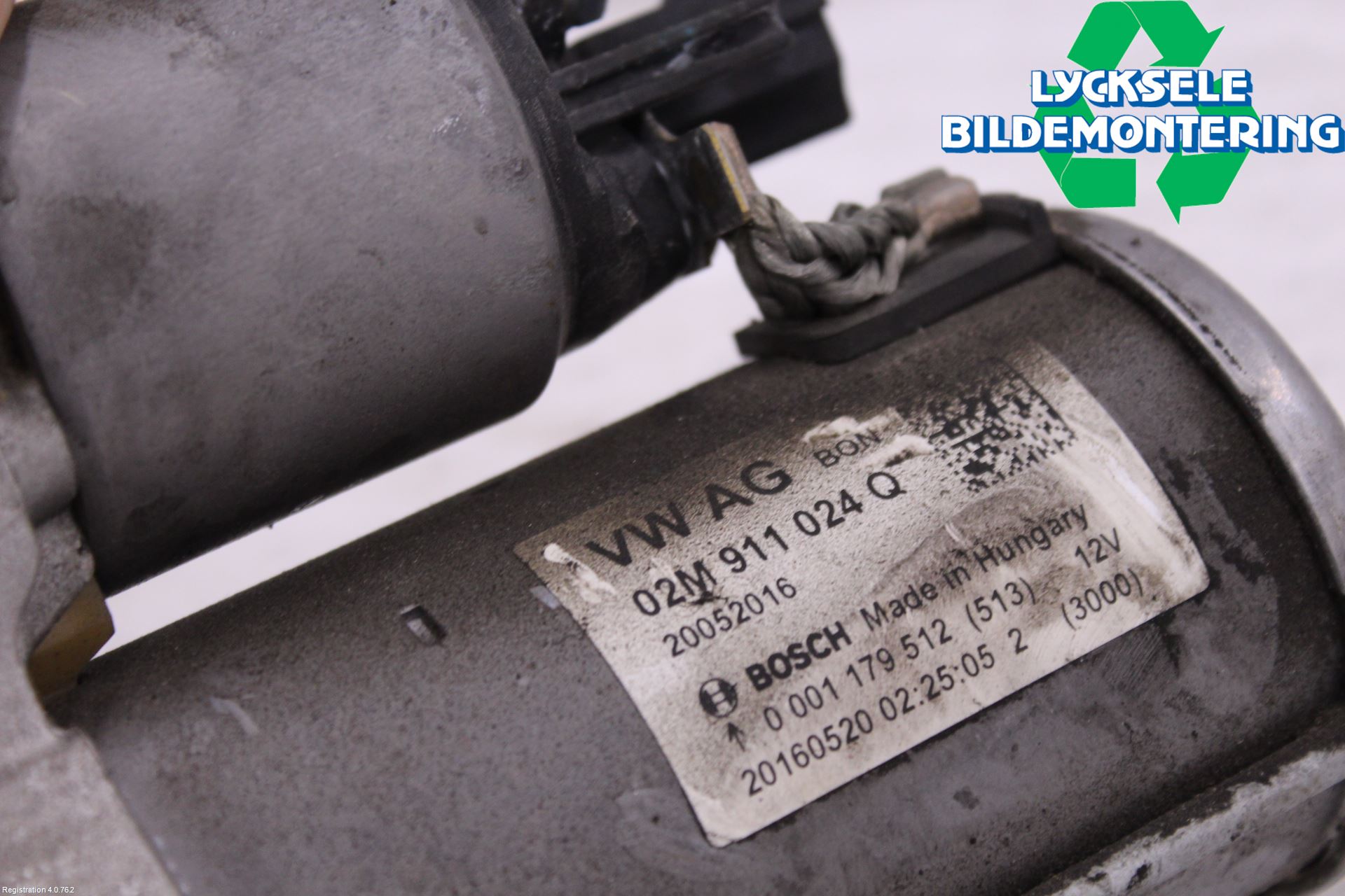 Volkswagen VW POLO 10-17 Startmotor