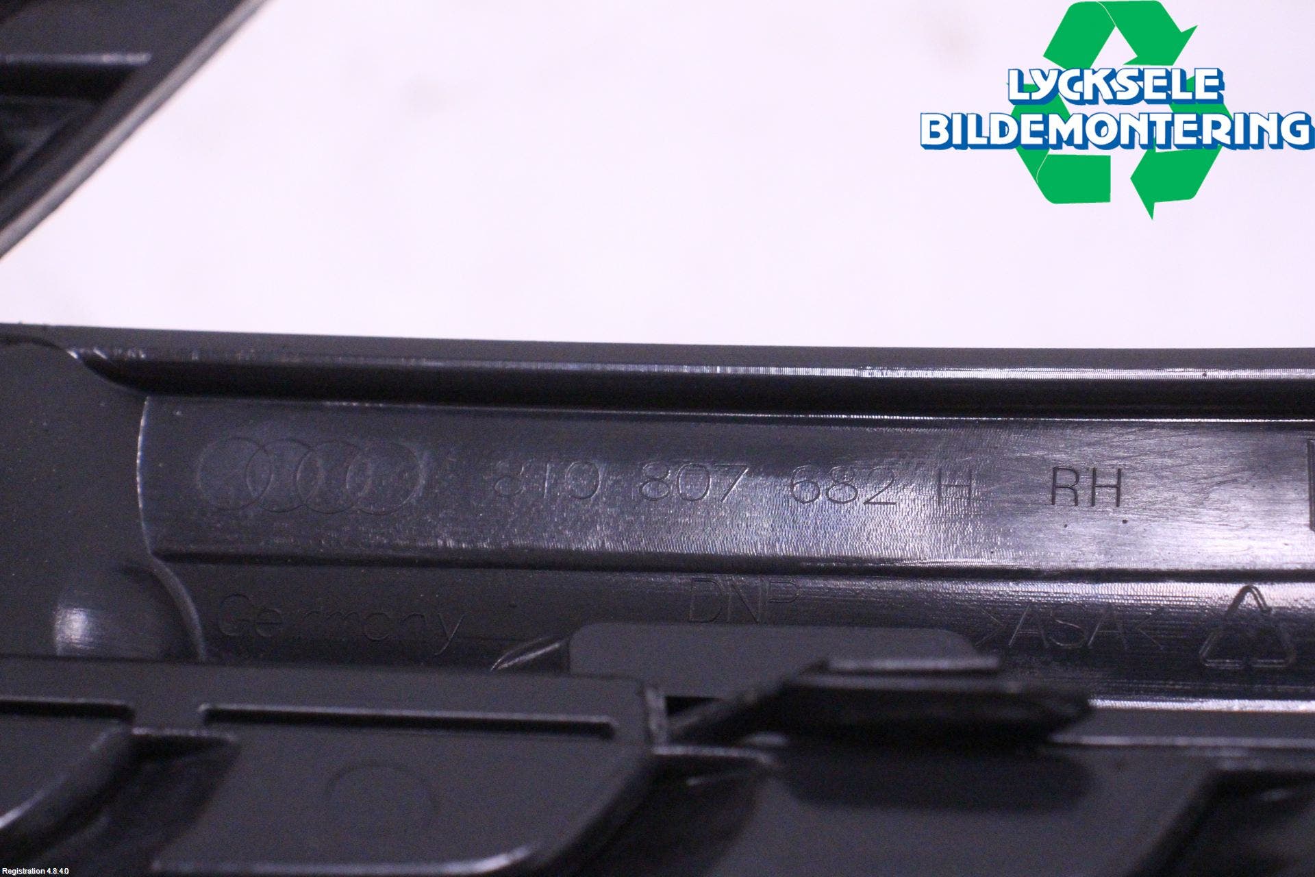 Audi A5 07-16 Dimljussarg Fram