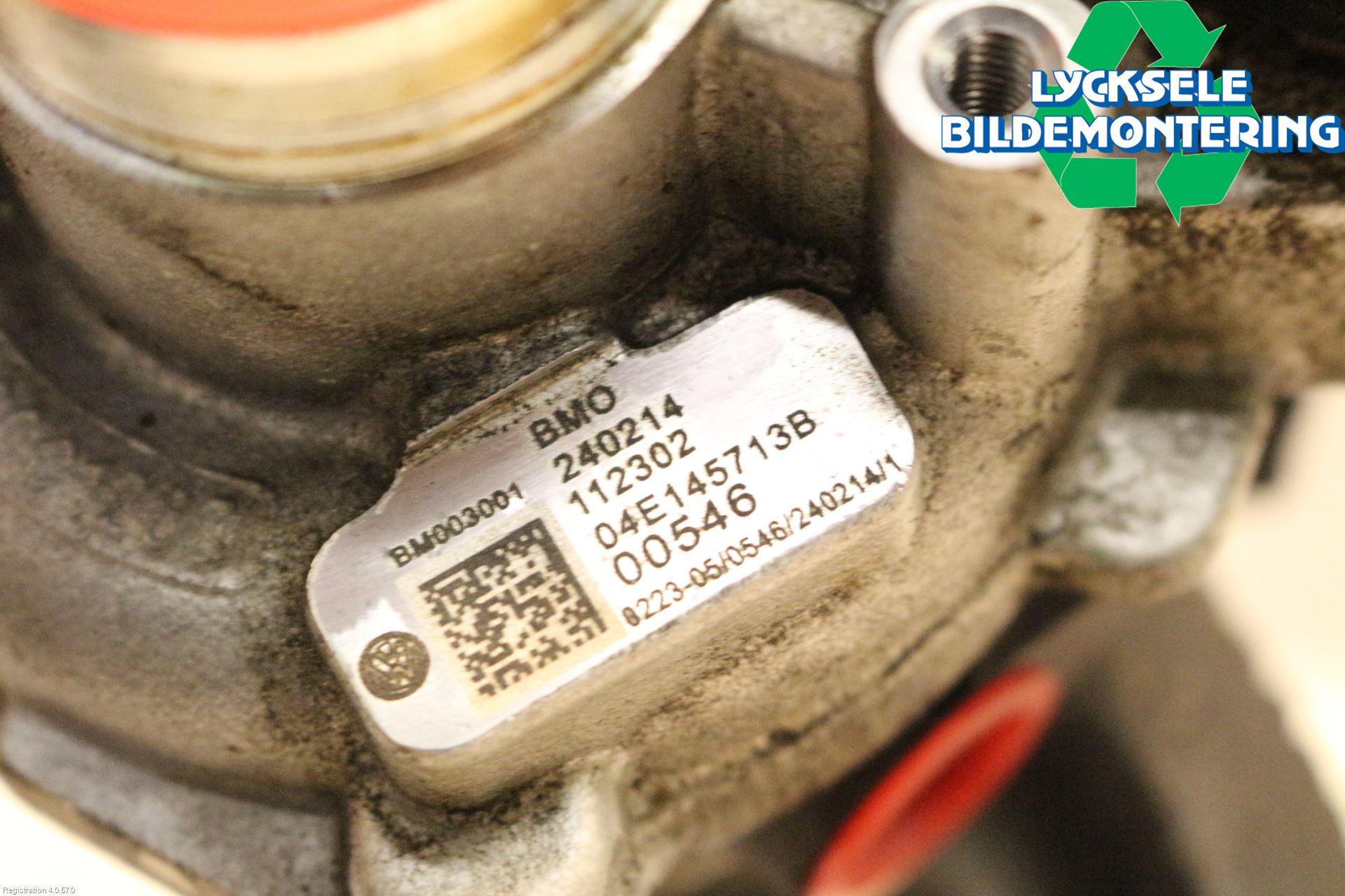 Volkswagen VW GOLF / E-GOLF VII 13-20 Turboaggregat