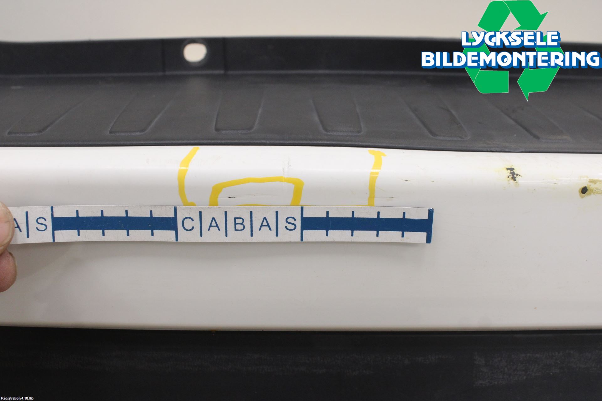 Fiat DOBLO CARGO Stötfångarbeklädnad Bak