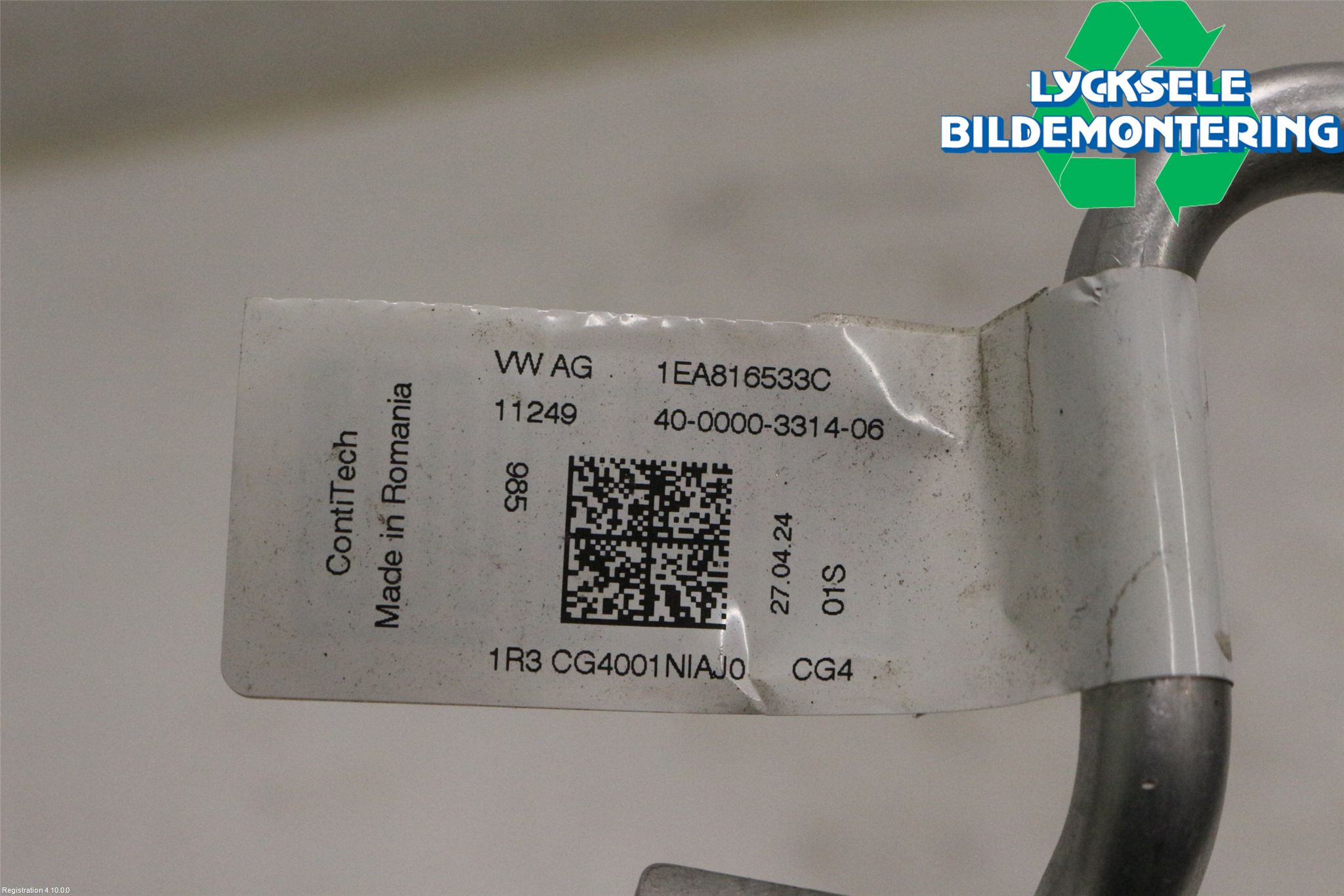 Skoda ENYAQ iV 21- Ac Slang-Rör