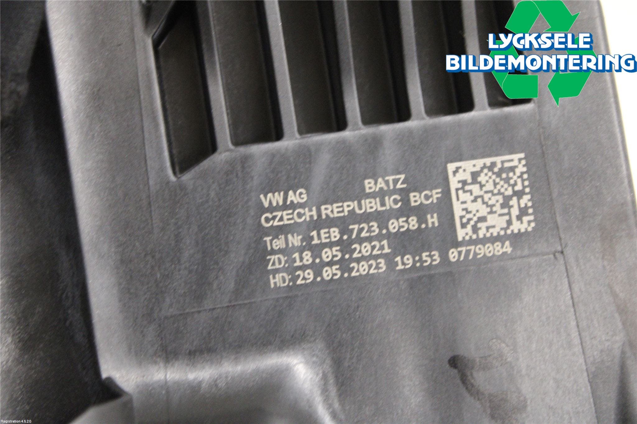 Skoda ENYAQ iV 21- Bromspedal