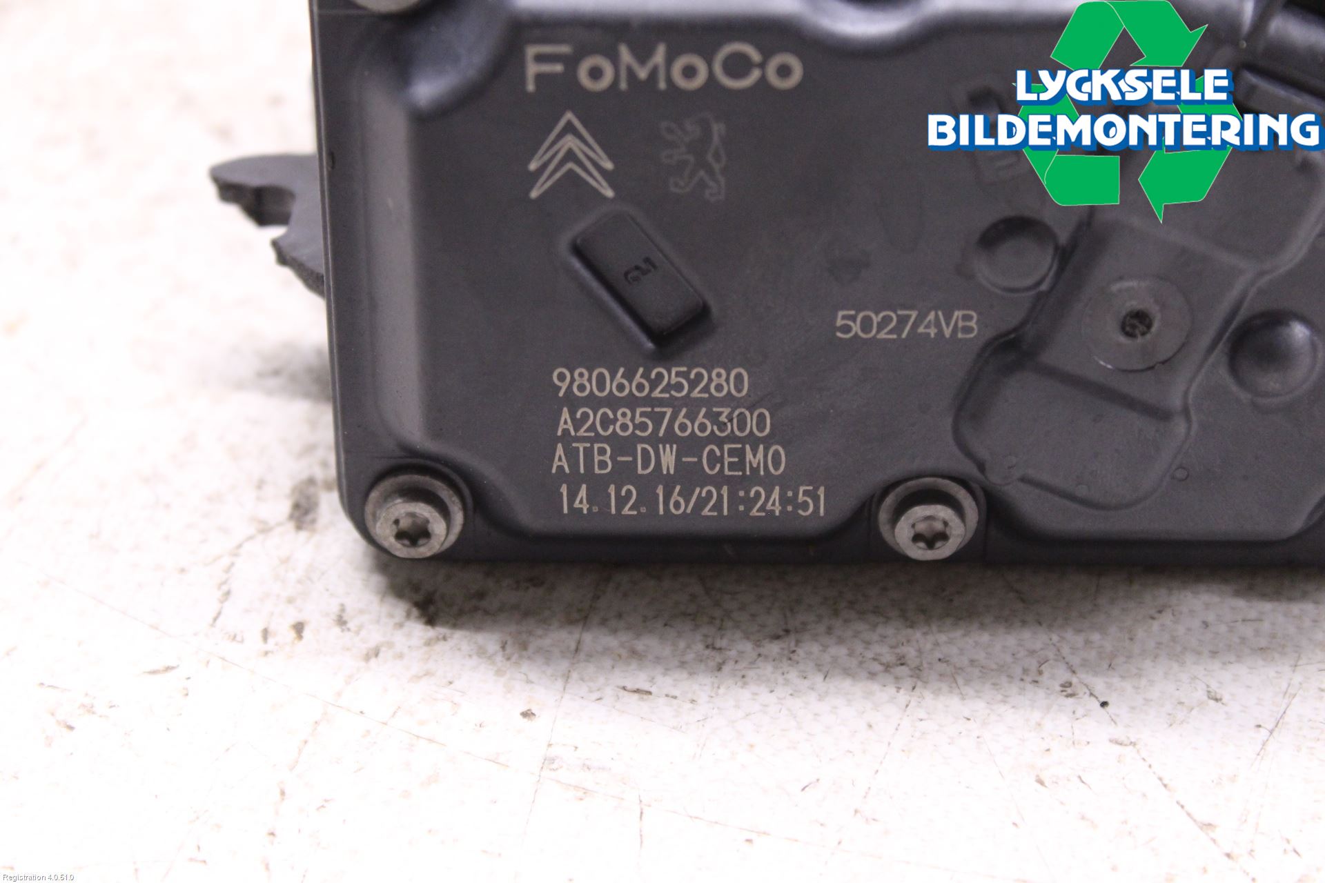 Ford KUGA 13-16 Injspjällhus