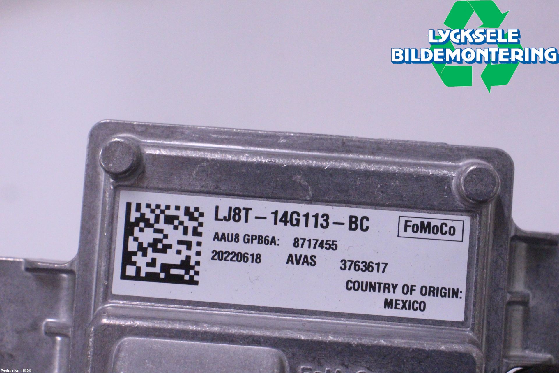 Ford MUSTANG Mach-E 21- Styrenhet Övrigt