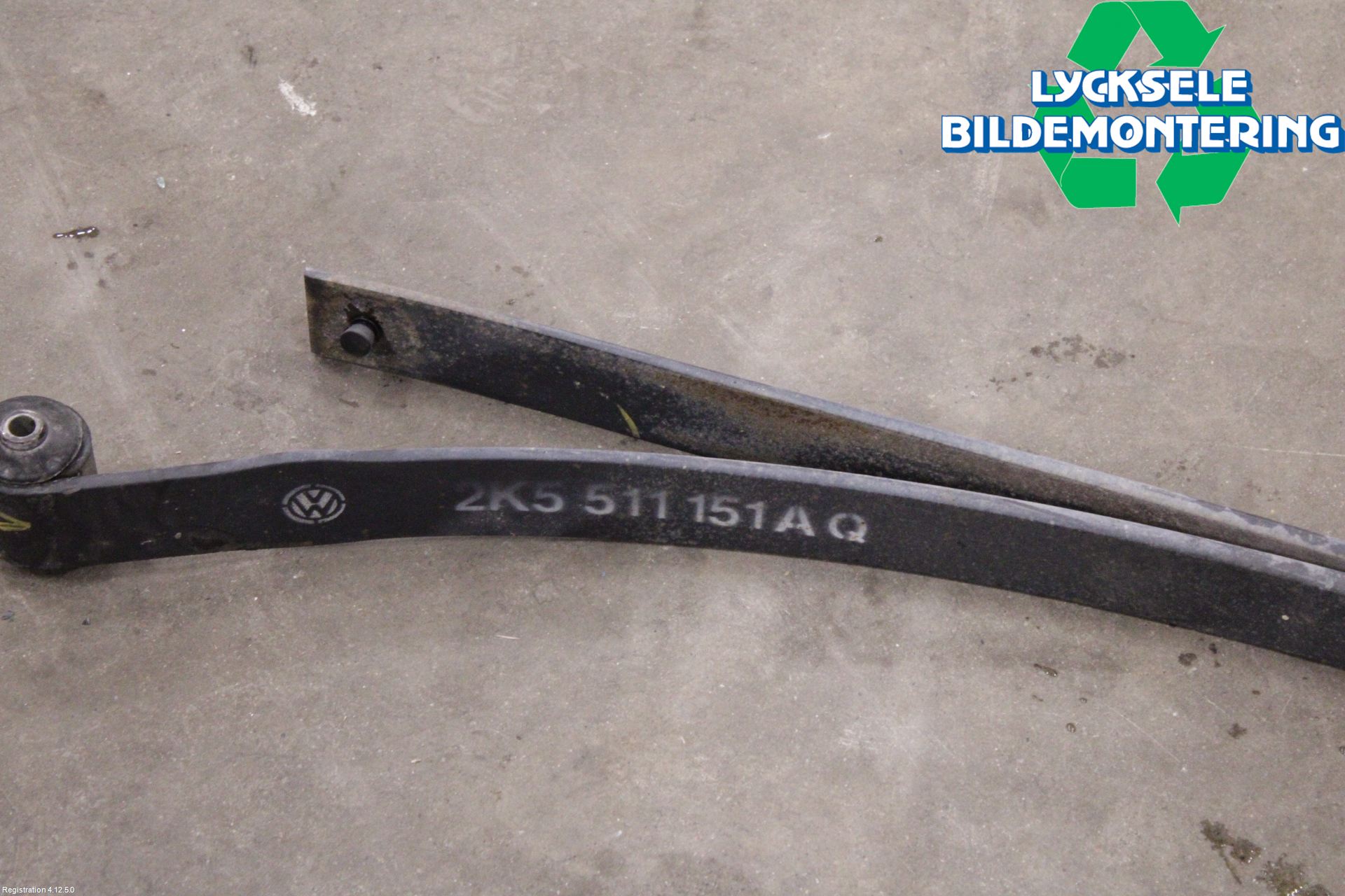 Volkswagen VW CADDY 16-20 Fjäder Bak Blad