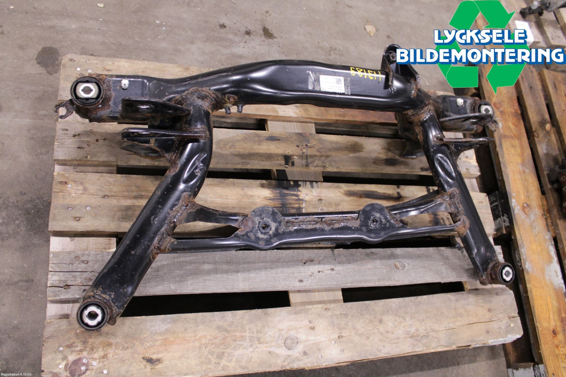 Volkswagen VW PASSAT 11-14 Bakaxelbalk