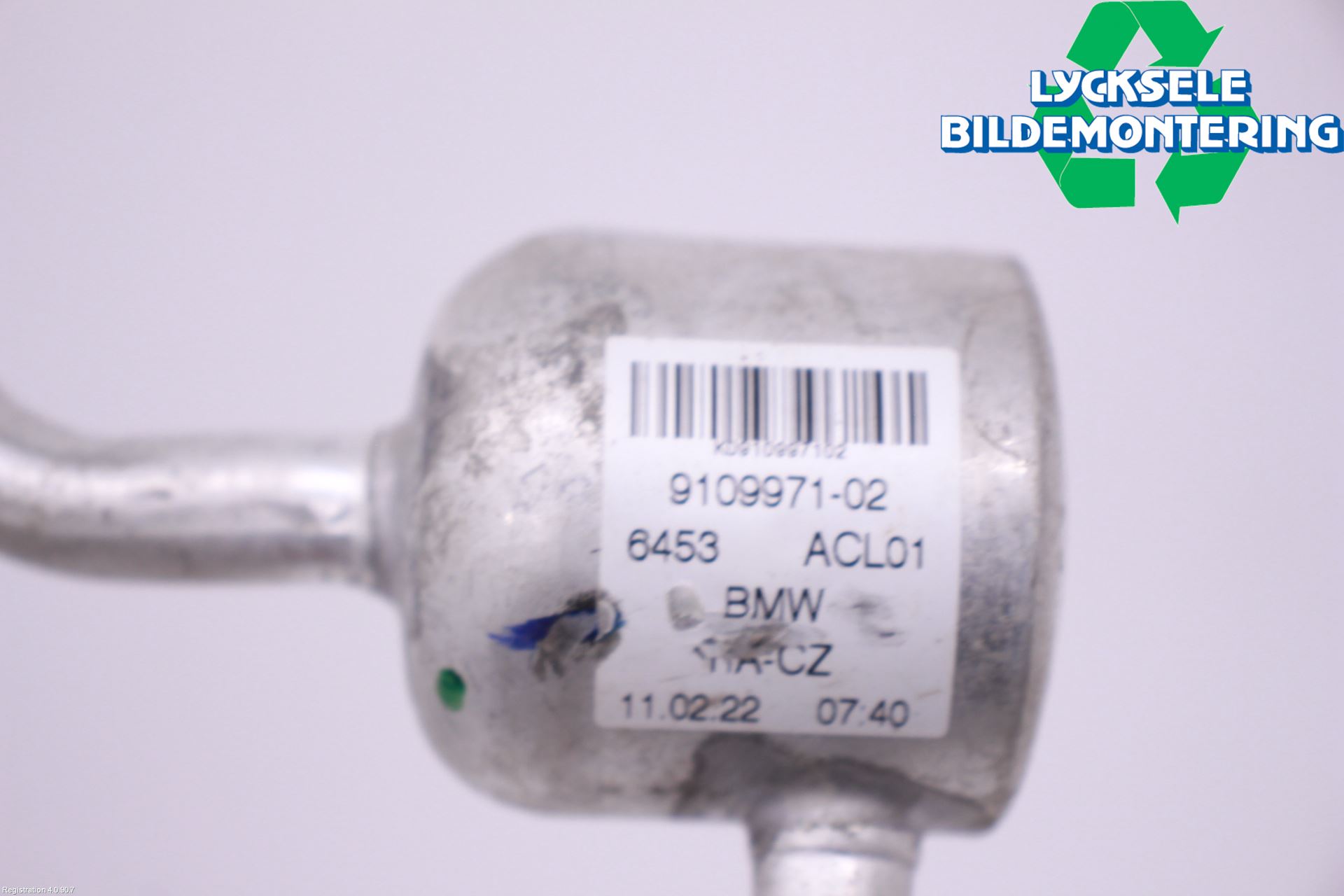 BMW 5 G30/G31/F90 17-23 Ac Slang-Rör