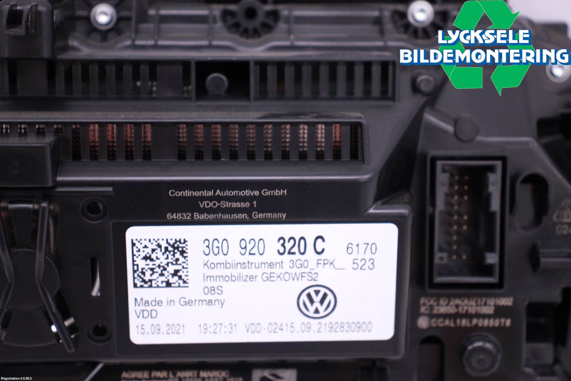 Volkswagen VW TIGUAN 16-24 Instrument Komb