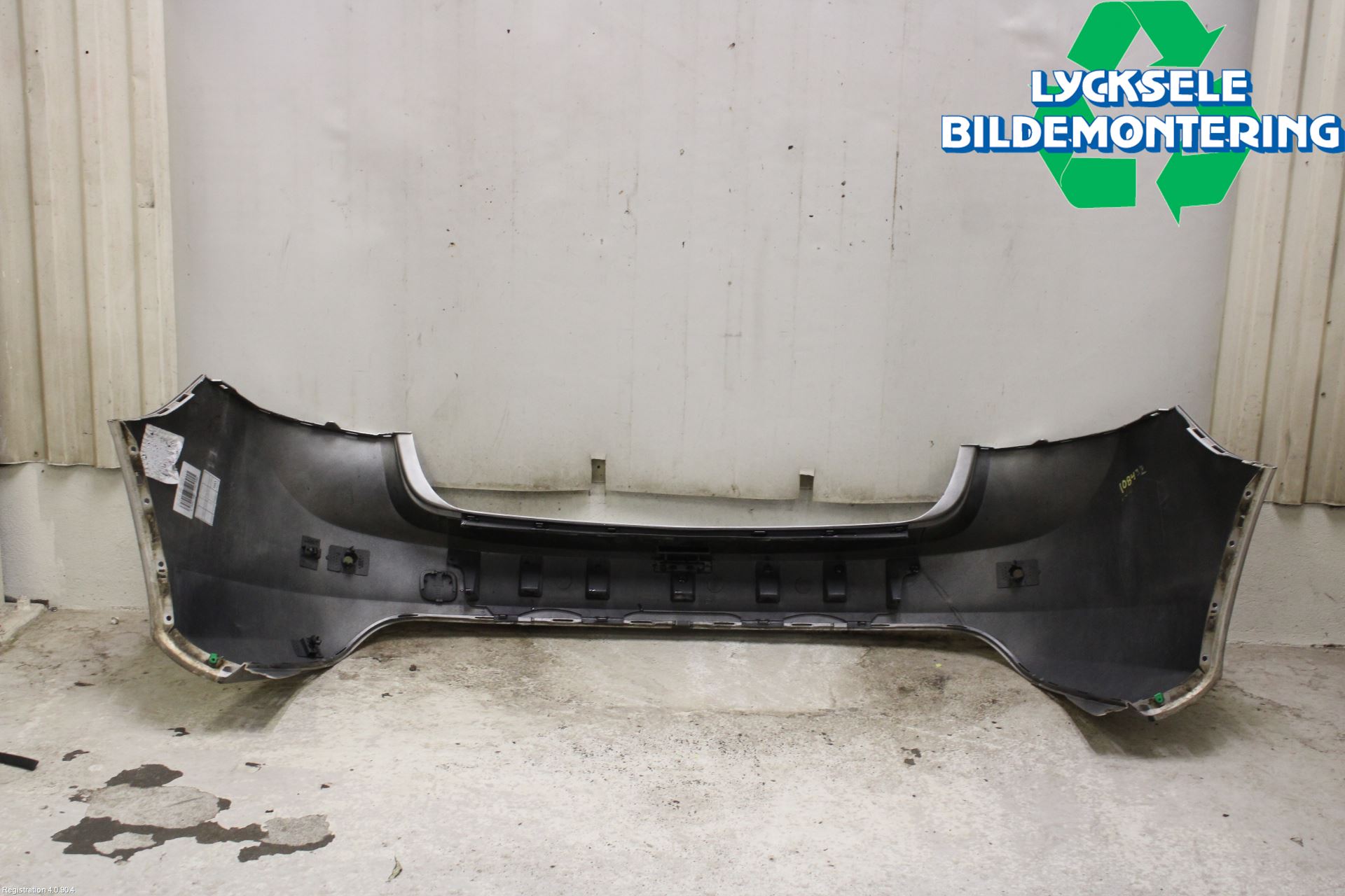 Volvo S60 CROSS COUNTRY 16-19 Stötfångarbeklädnad Bak
