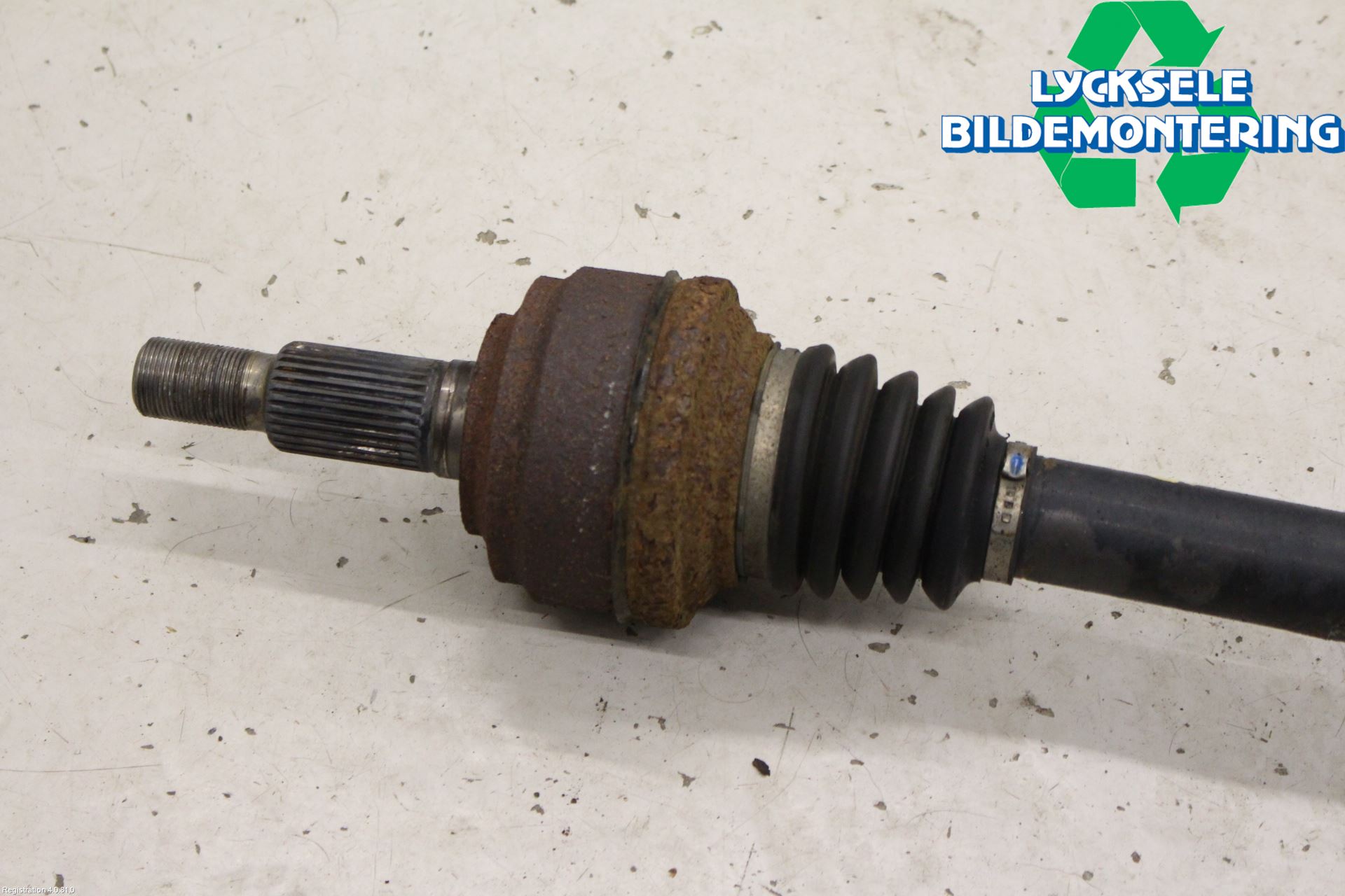 Volkswagen VW TOUAREG 7L 03-10 Drivaxel Bak Vänster