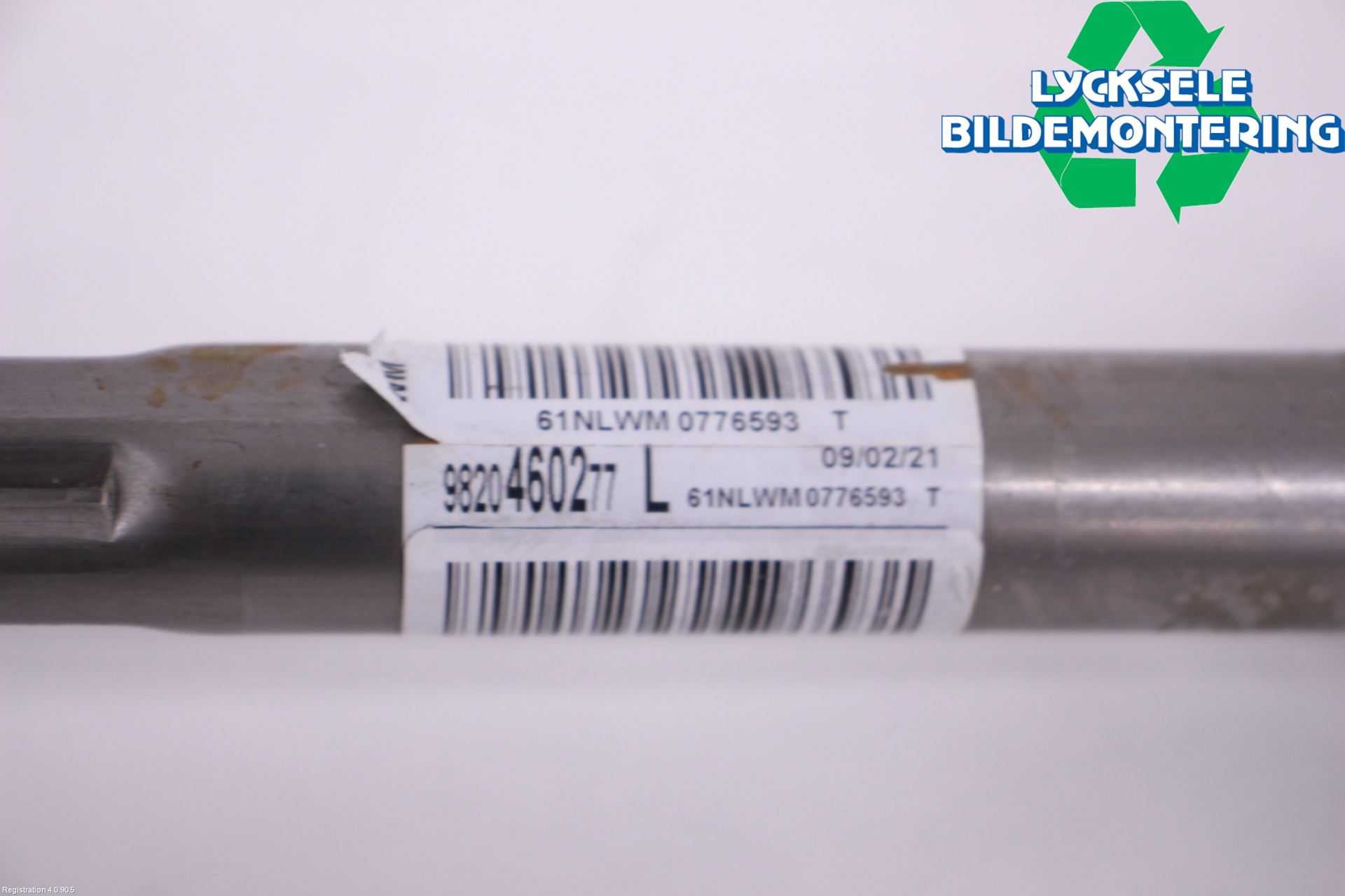 Peugeot 3008 17-24 Rattaxelagg Justerbart