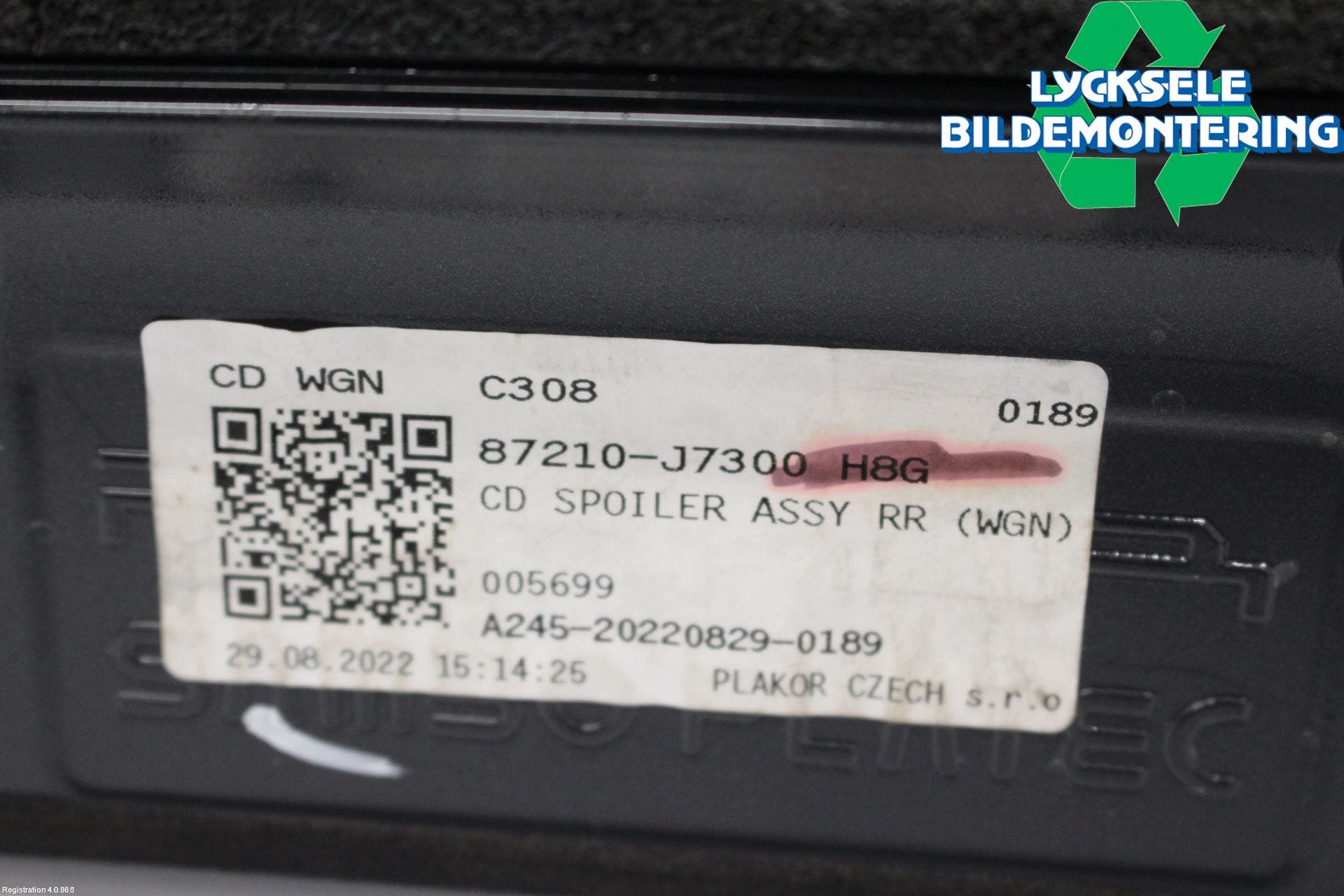 Kia CEED/CEED SW 19- Spoiler Baklucka