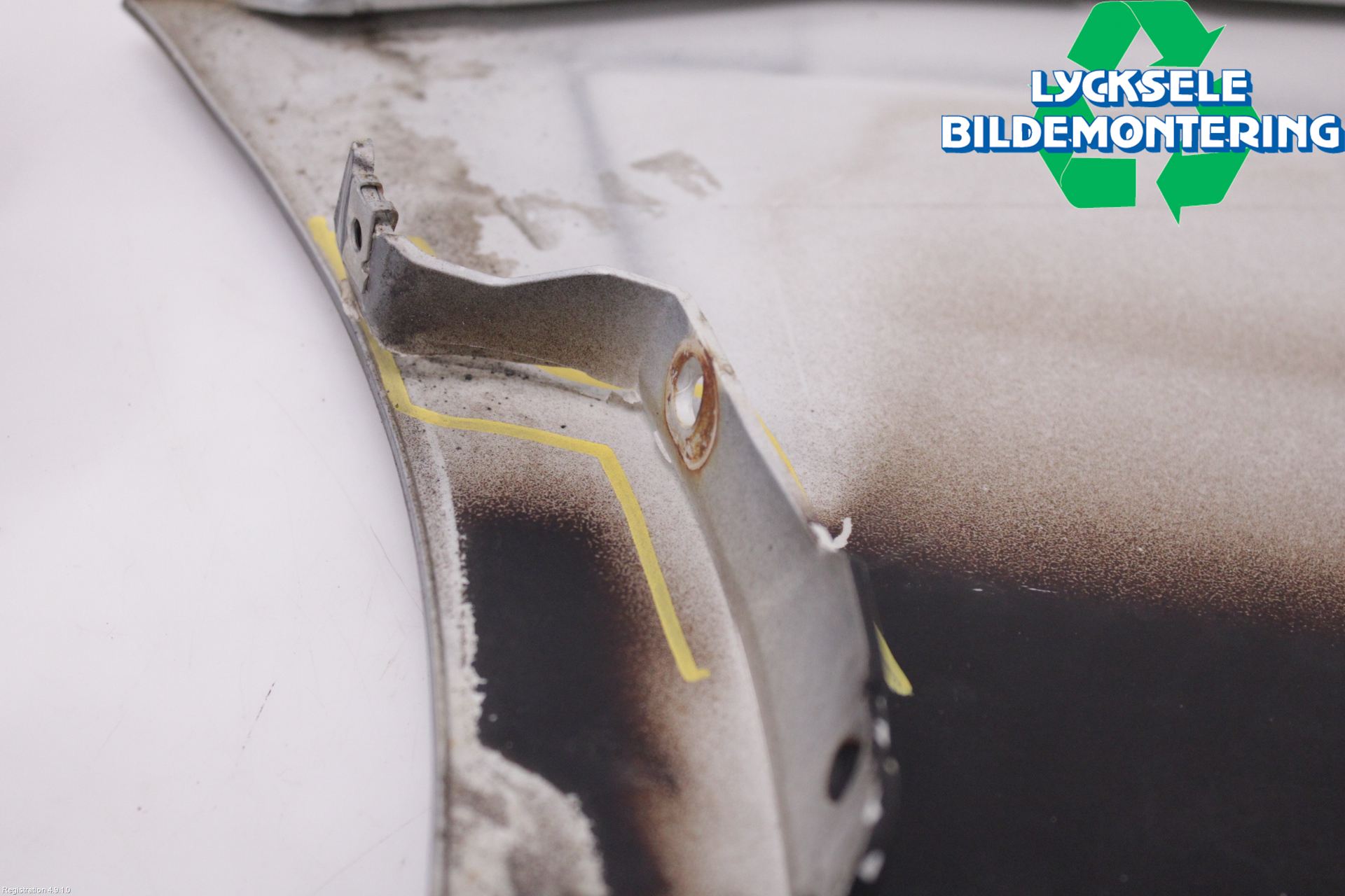 Ford FOCUS 11-14 Stötfångardel Bak Hö