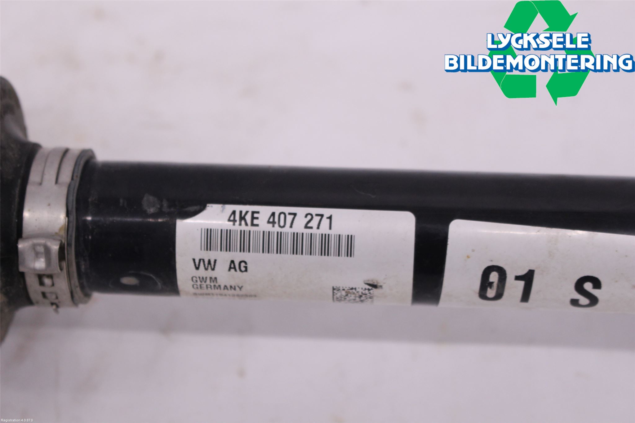 Audi E-TRON, S GE 19- Drivaxel Fram Vänster