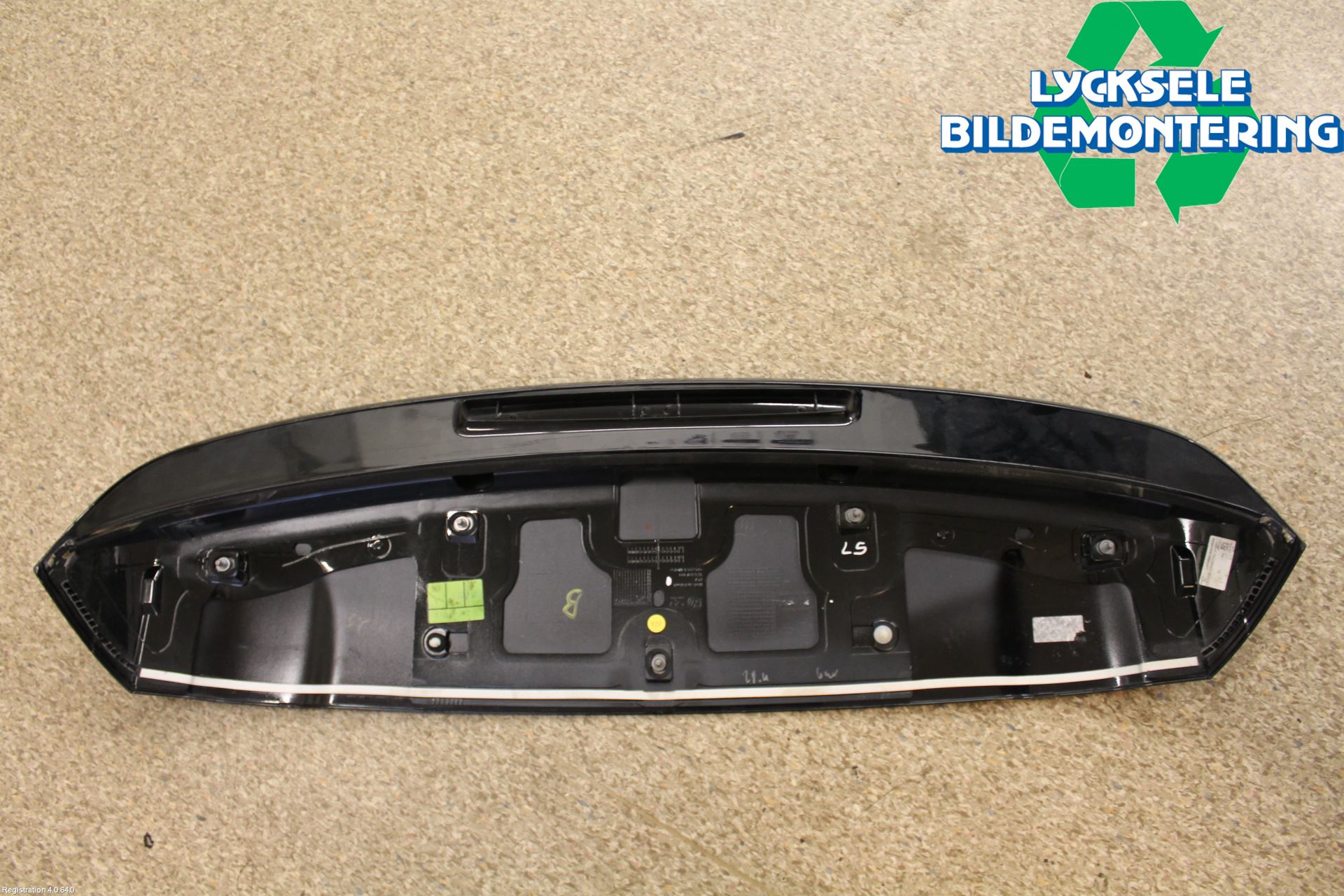 Volkswagen VW SCIROCCO 09-17 Spoiler Baklucka