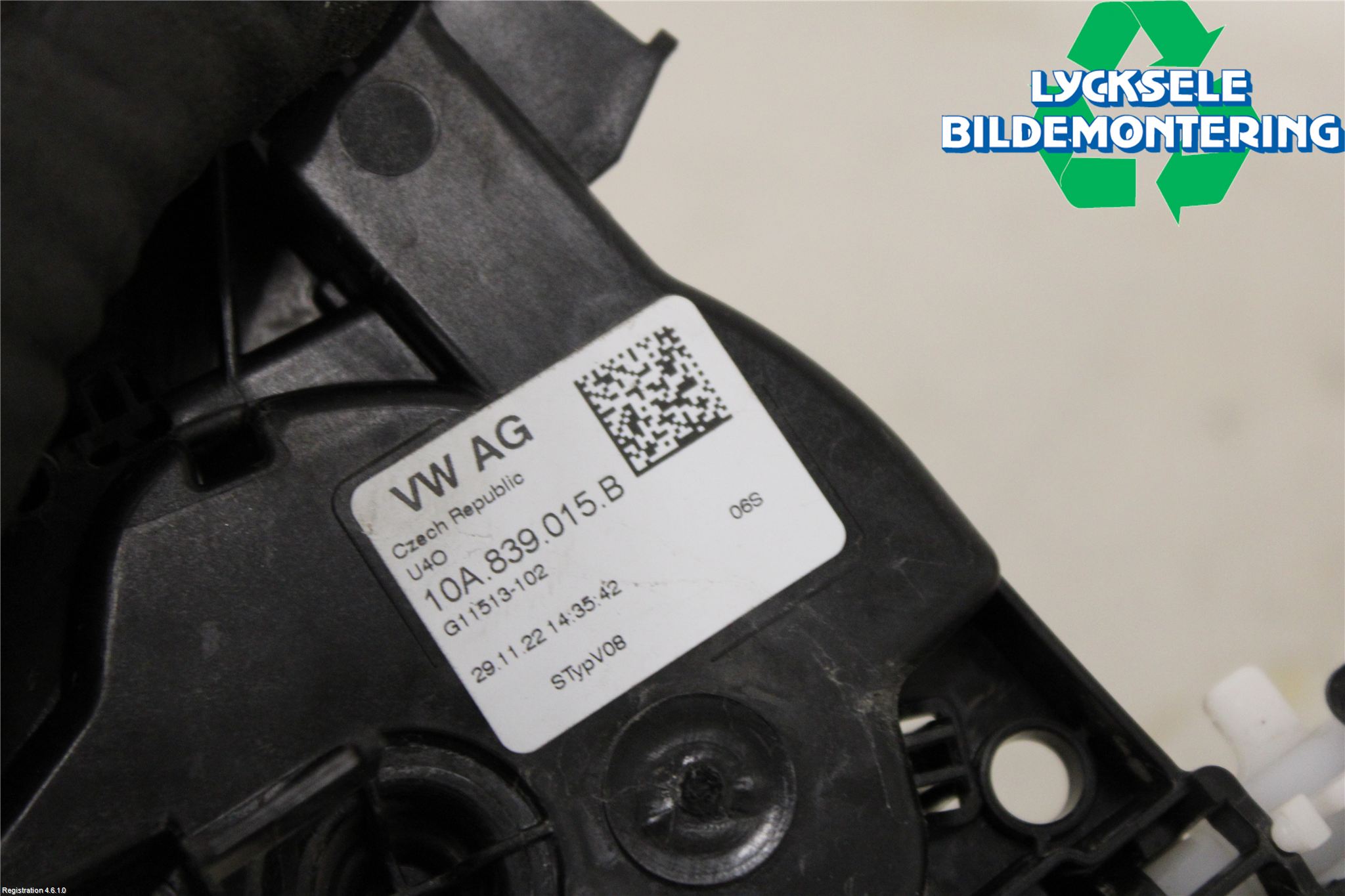 Volkswagen VW ID.3 21- Låskista-Dörrlås