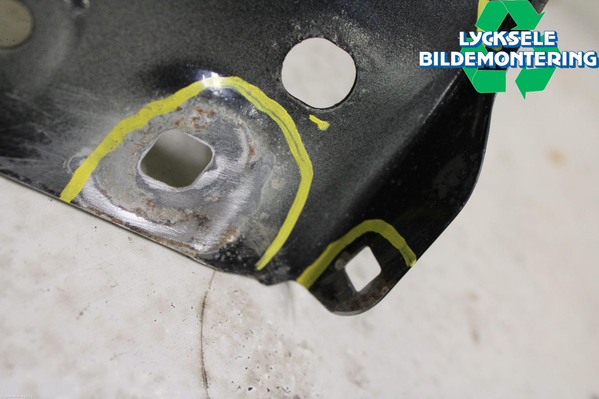 Volvo C30 07-10 Skärm Fram Vänster