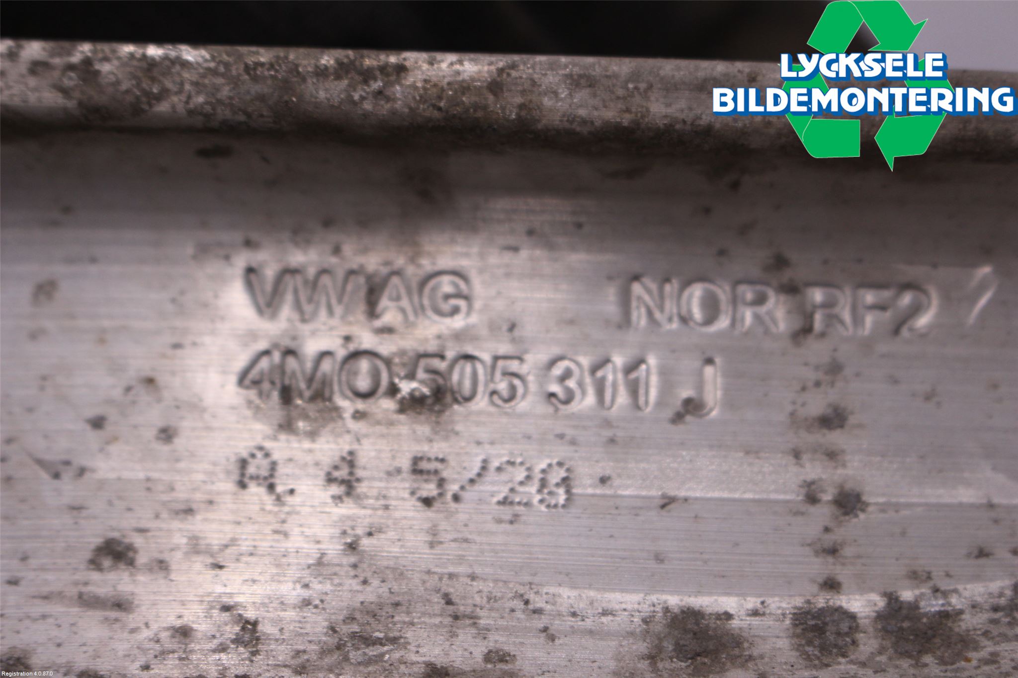 Audi E-TRON, S GE 19- Bärarm Bak Höger