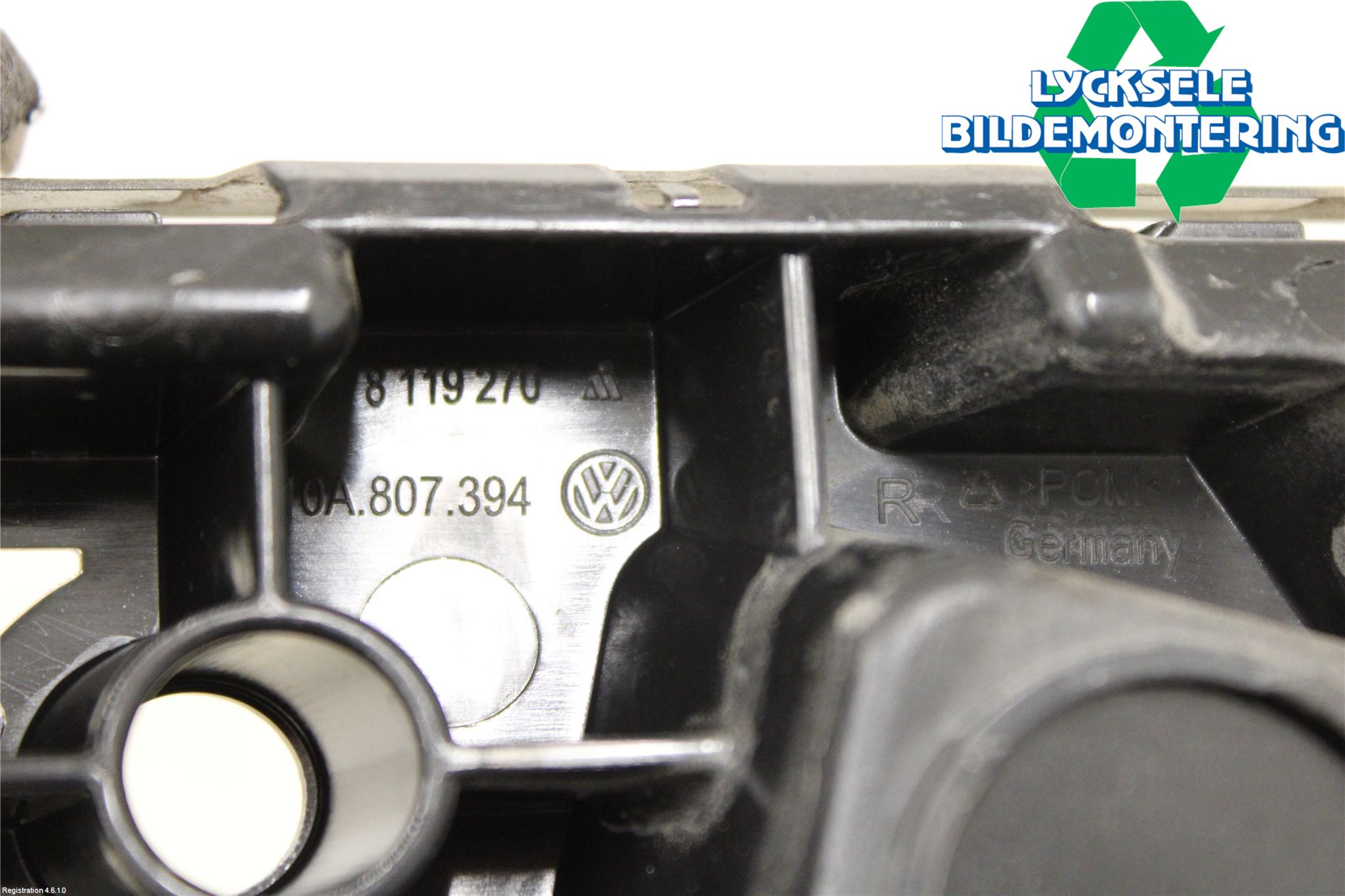 Volkswagen VW ID.3 21- Stötfångarfäste Bak Hö