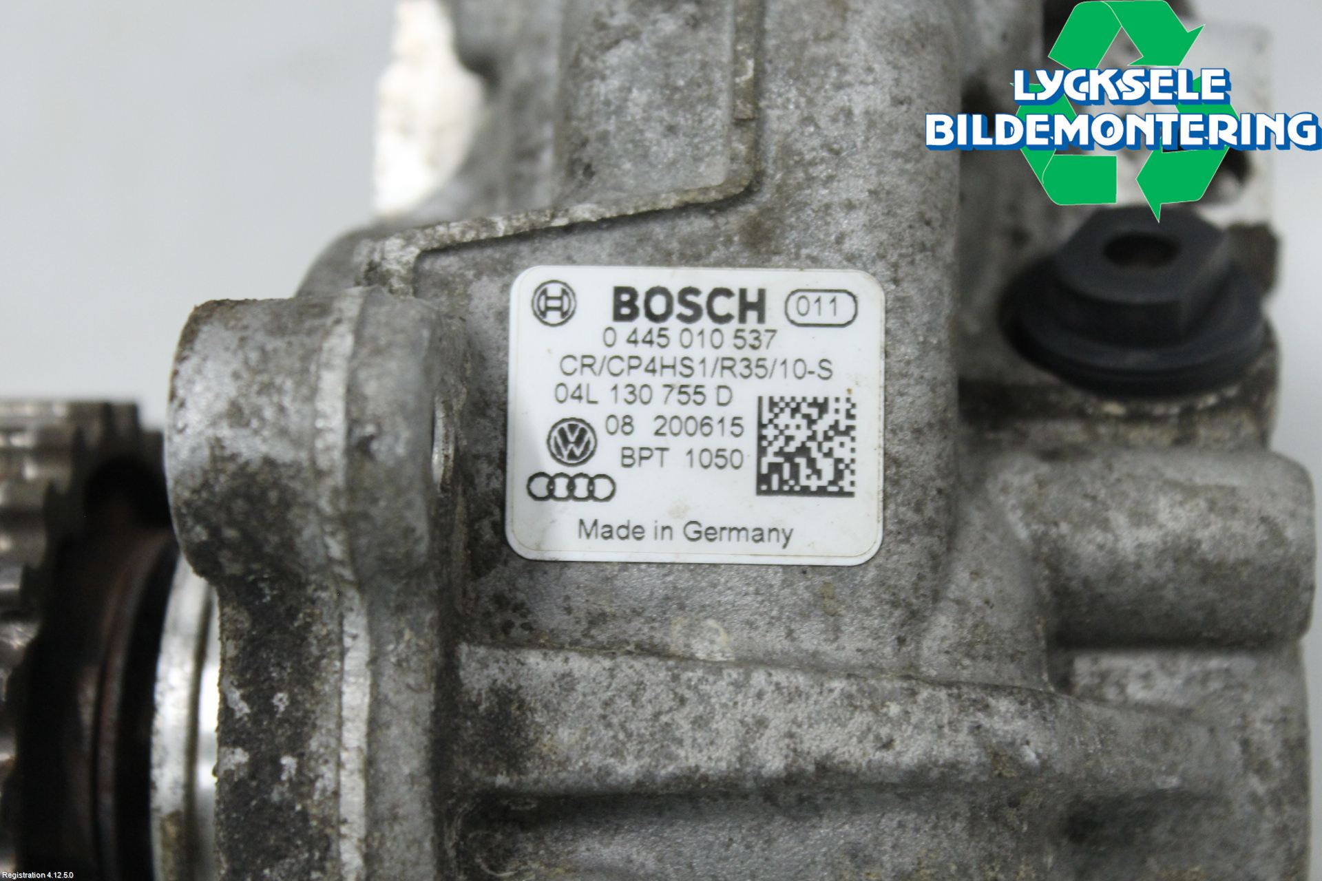 Volkswagen VW PASSAT 15-19 Bränsle Insppump Diesel