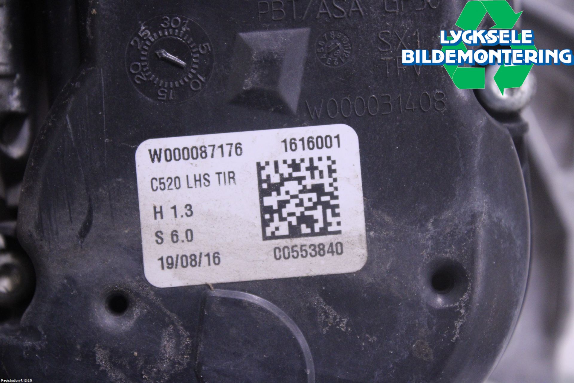 Ford KUGA 17-19 Torkarmotor Vindruta