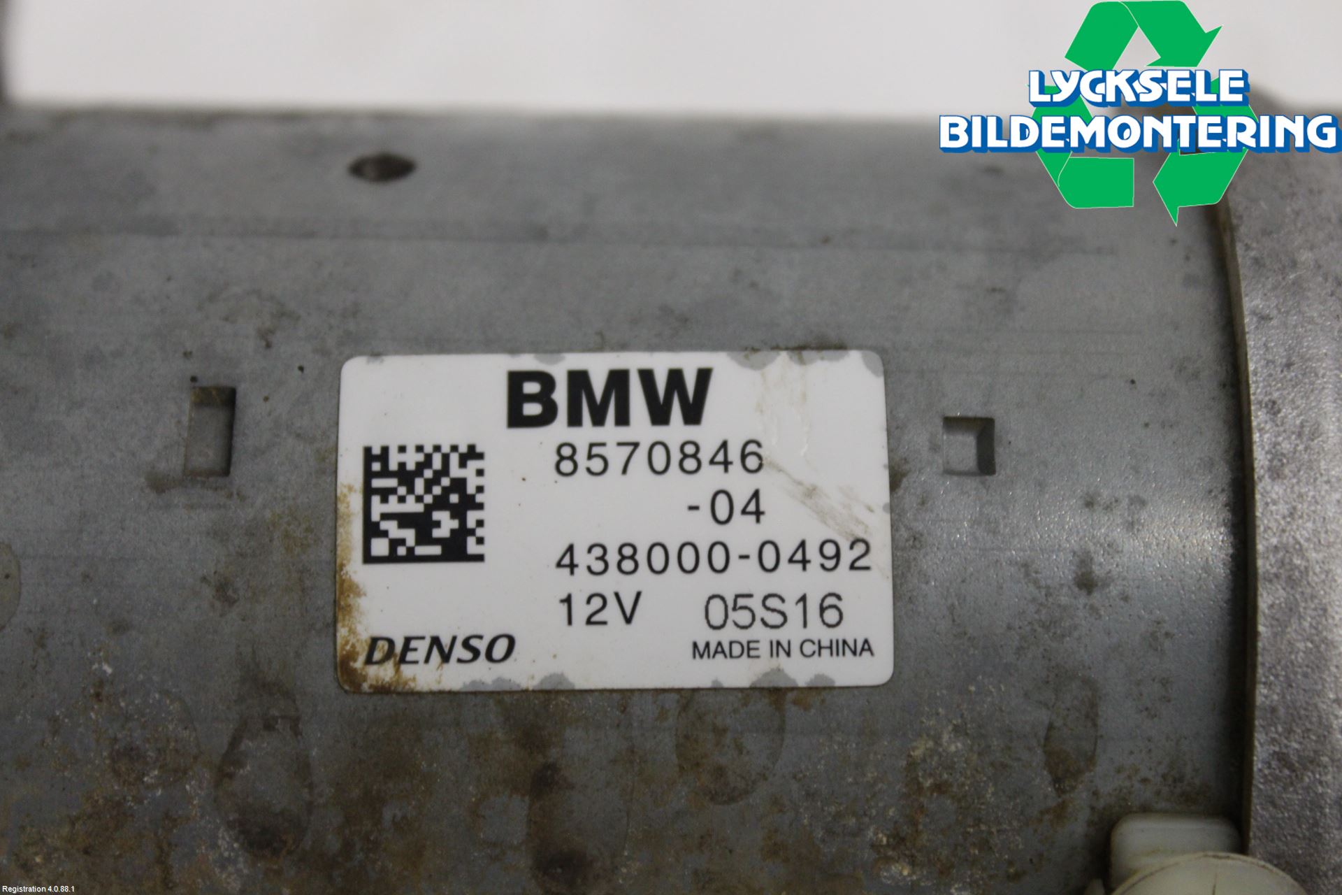 BMW 5 F10/F11/F18 09-17 Startmotor Diesel
