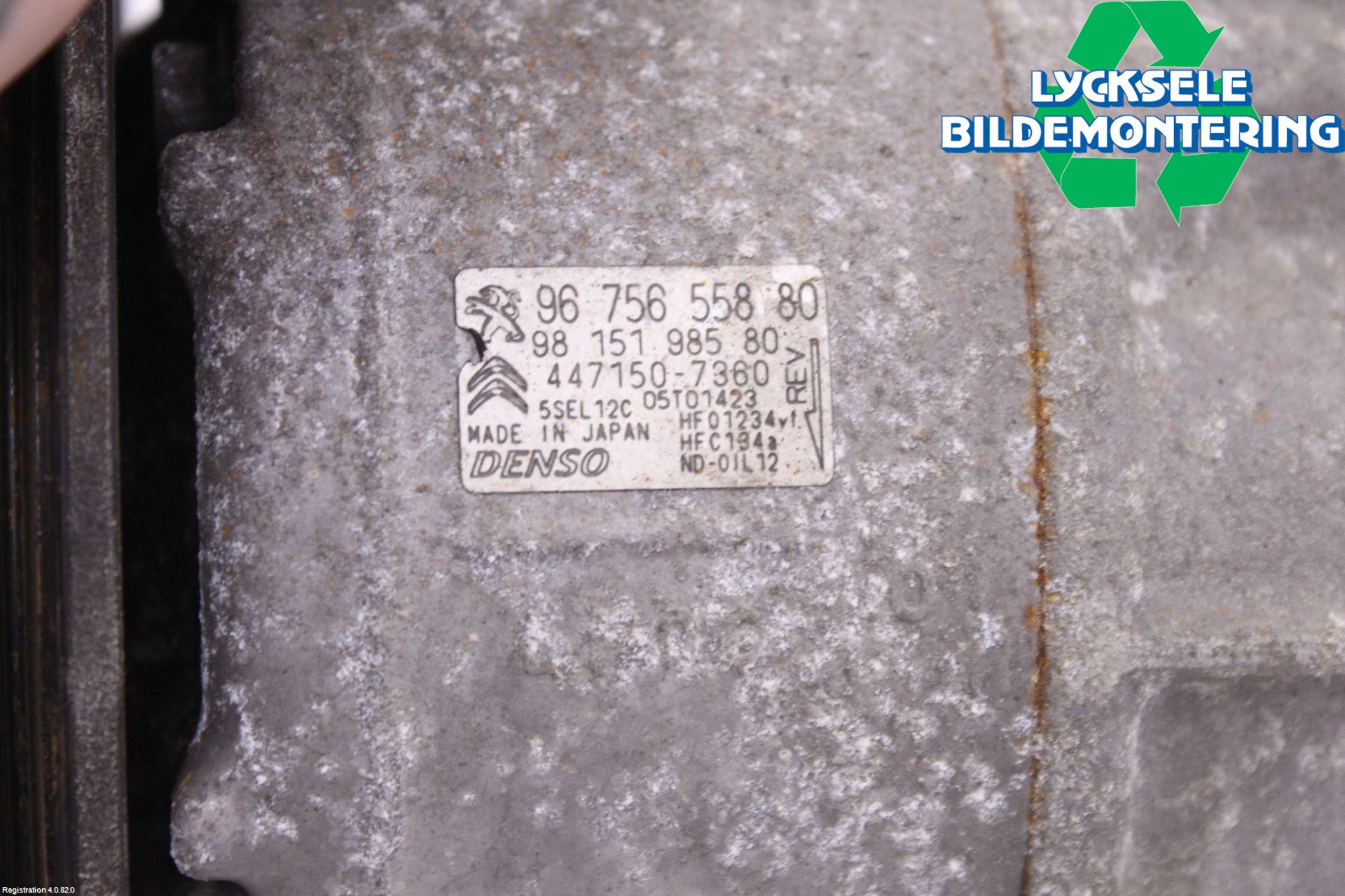 Peugeot 3008 17-24 Ac Kompressor