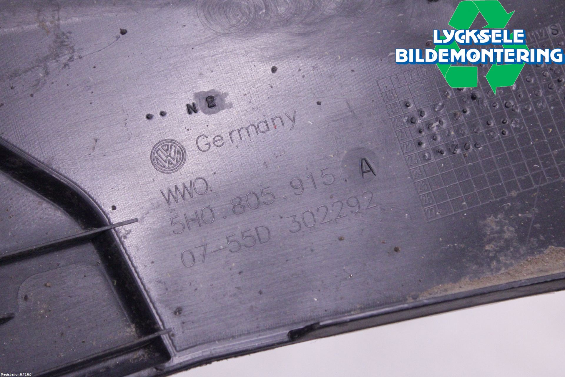 Volkswagen VW GOLF / E-GOLF VIII 20- Spoiler Fram