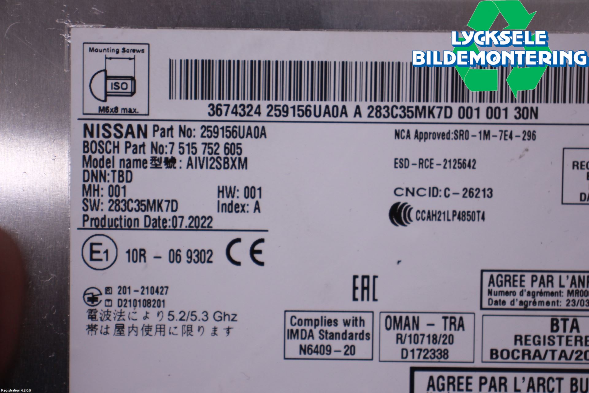 Nissan X-TRAIL T33 22- Gps Navigator