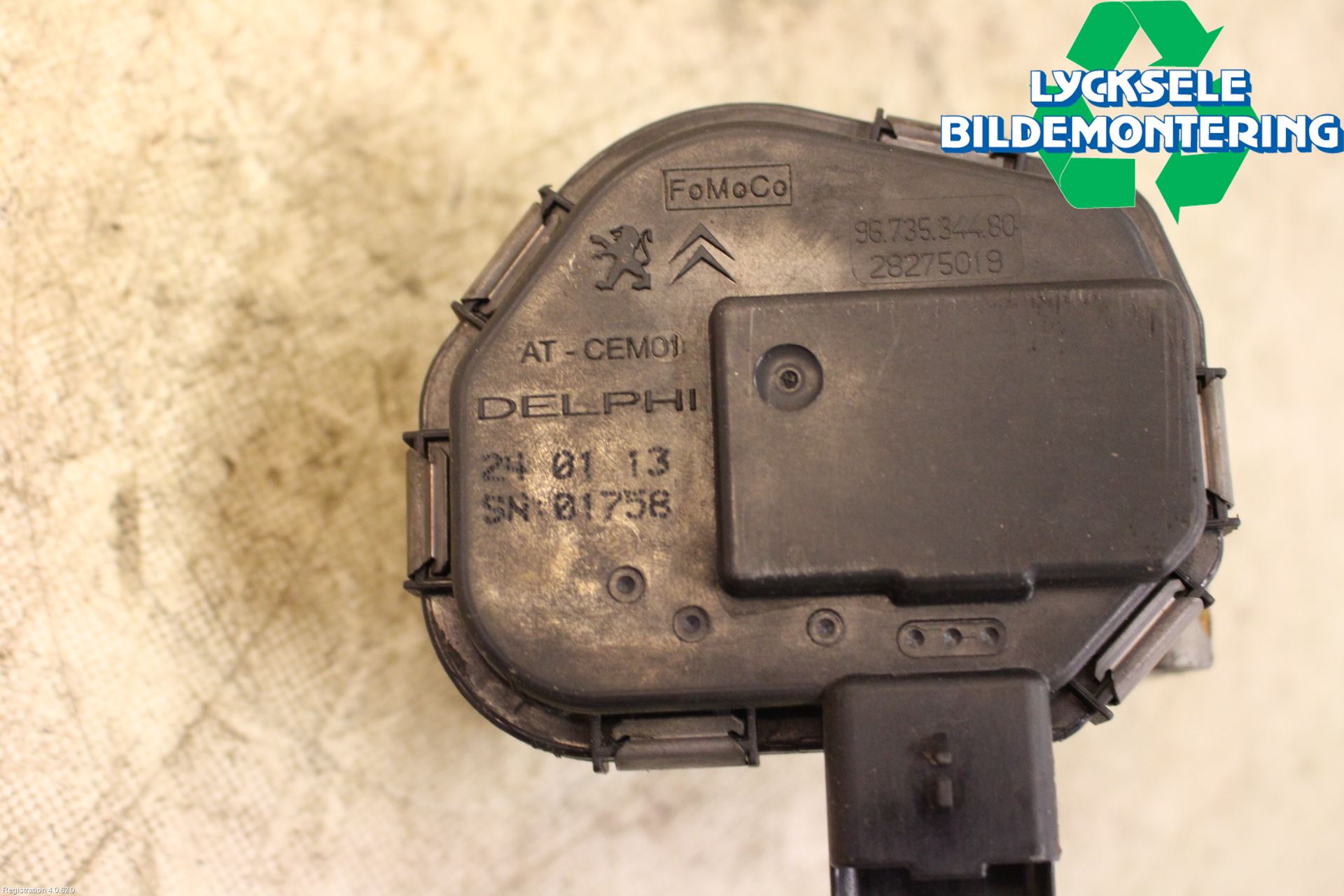 Volvo V40 12-19 Injspjällhus