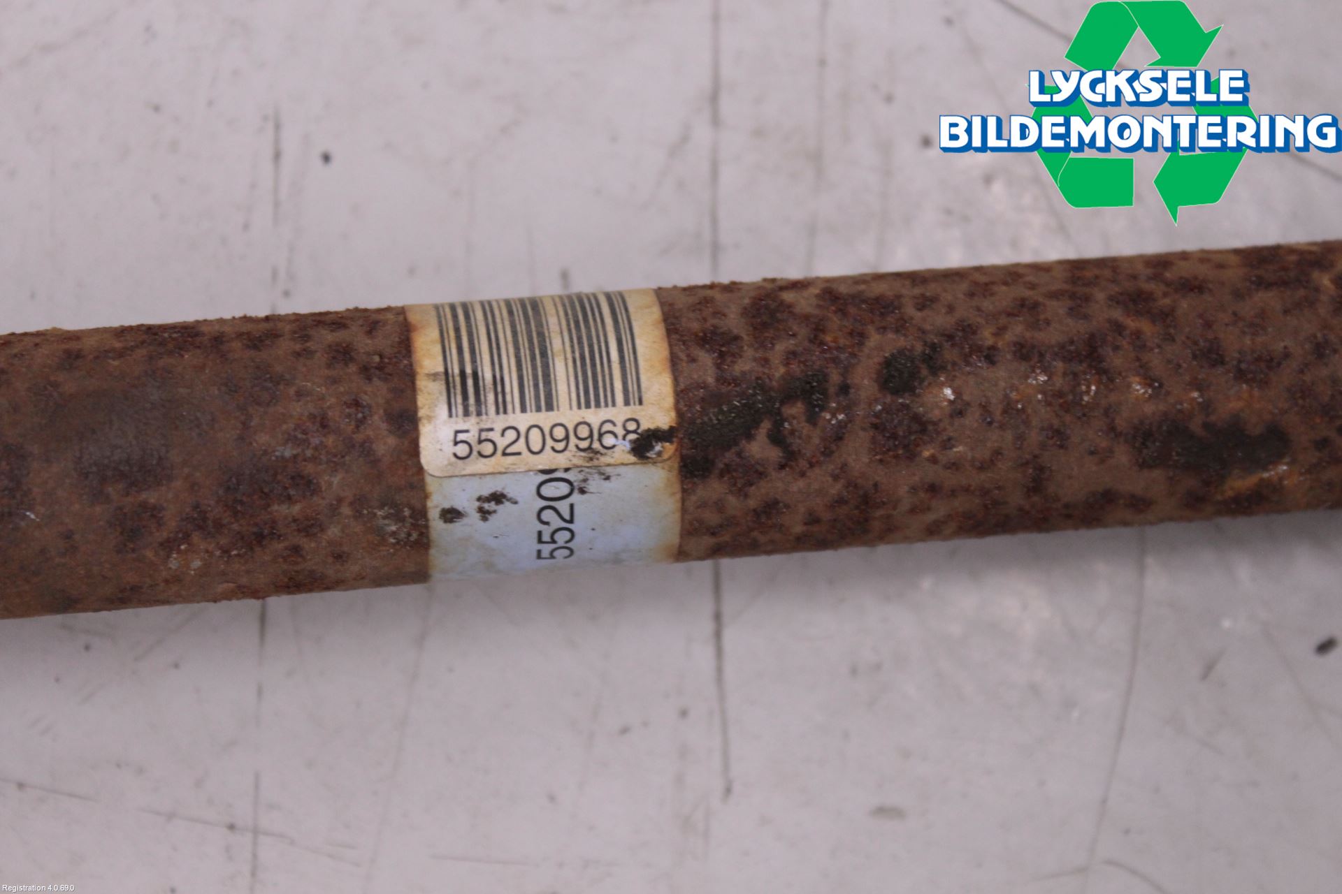 Opel COMBO D 12-18 Drivaxel Fram Höger