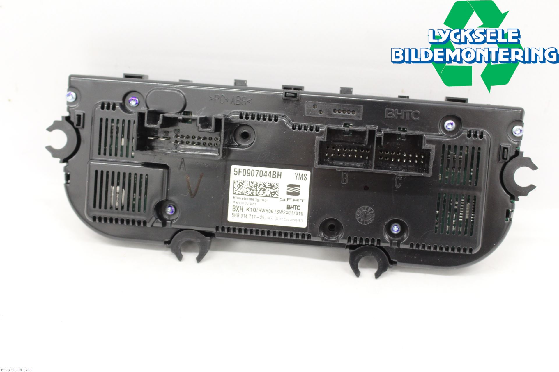 Seat ATECA 16->> Ac Styrenhet Ac Manöveren