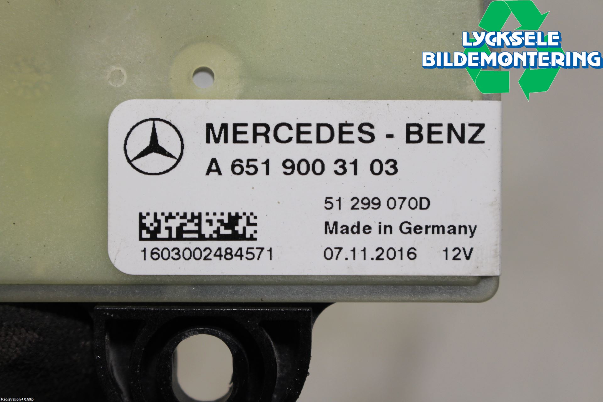 Mercedes-Benz MB B-KLASS (W246/W242) 12-19 Relä Glödning Diesel
