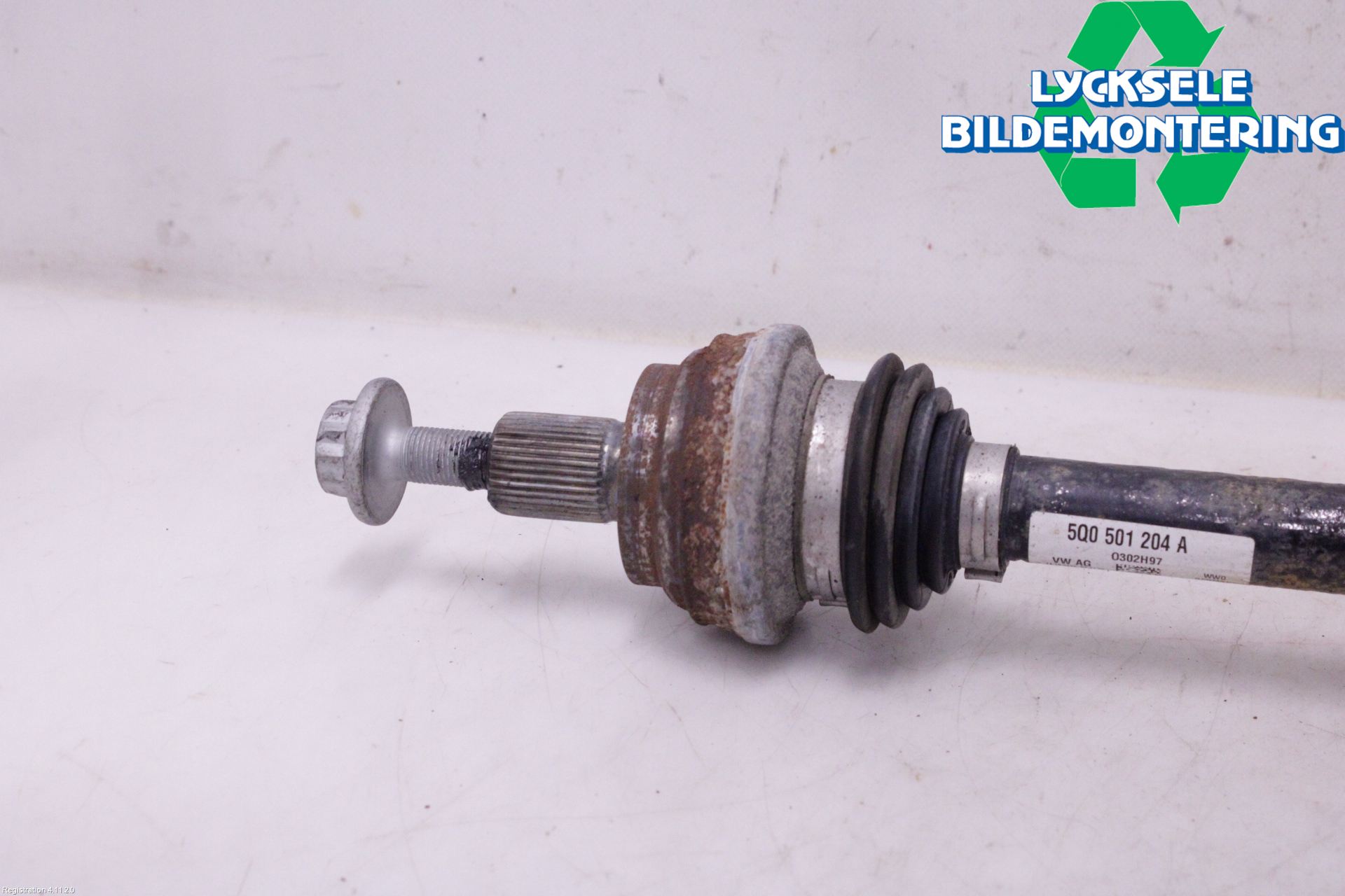 Volkswagen VW GOLF / E-GOLF VIII 20- Drivaxel Bak Höger
