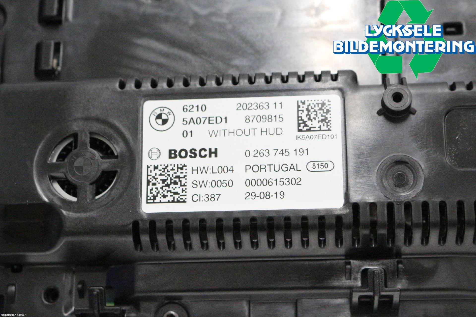 BMW X3 G01 18- Instrument Komb