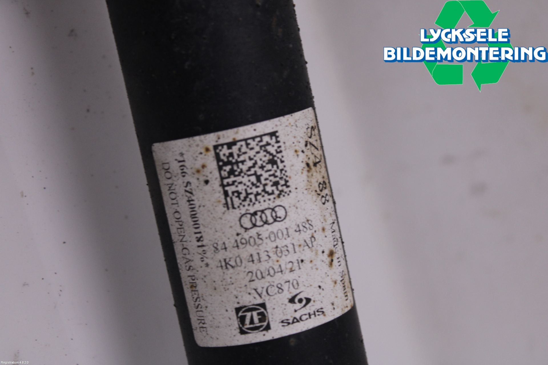 Audi A6 F2/C8 19- Fjäderben Fram Höger