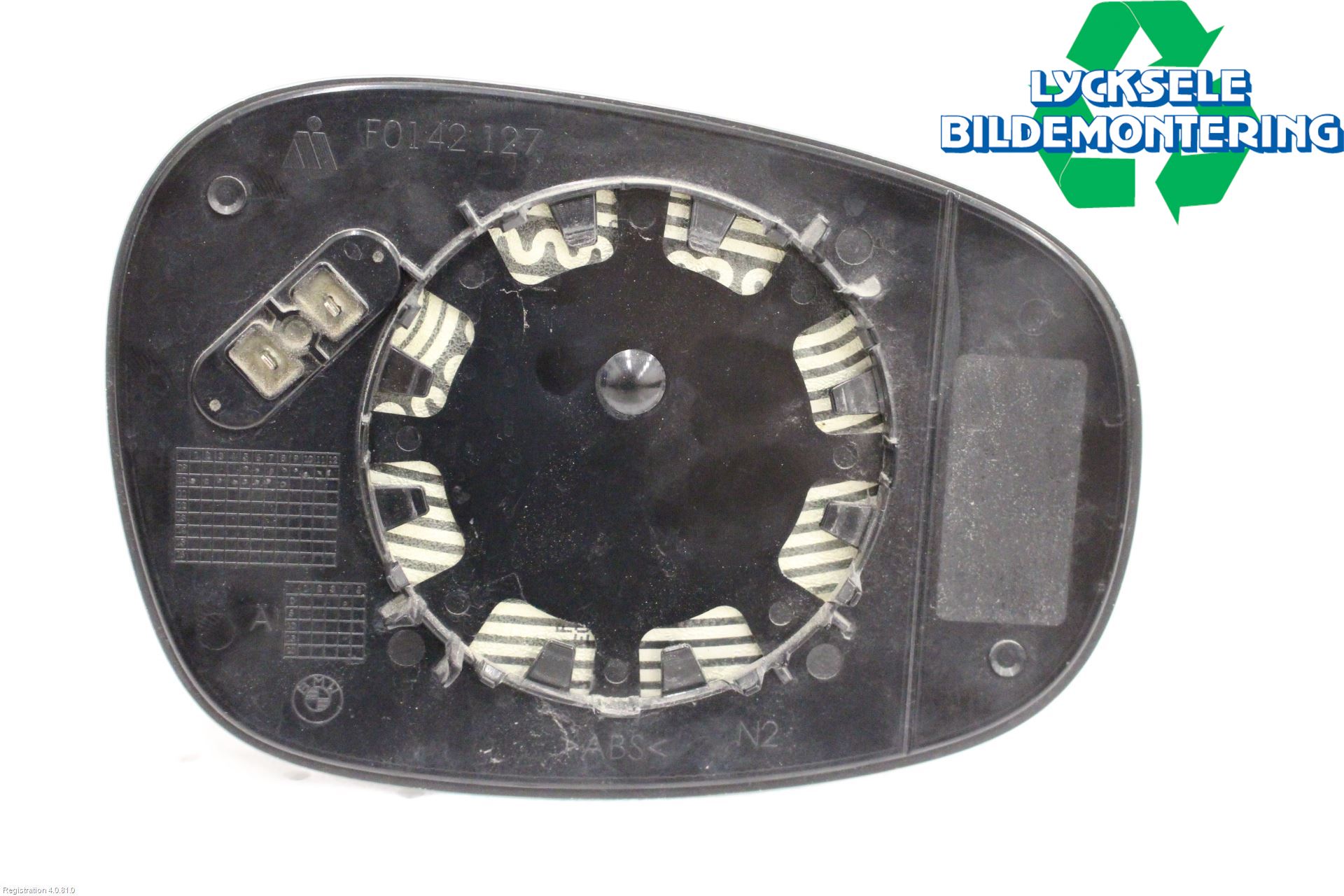 BMW 3 E90/91 SED/TOU 05-12 Spegelglas Vä