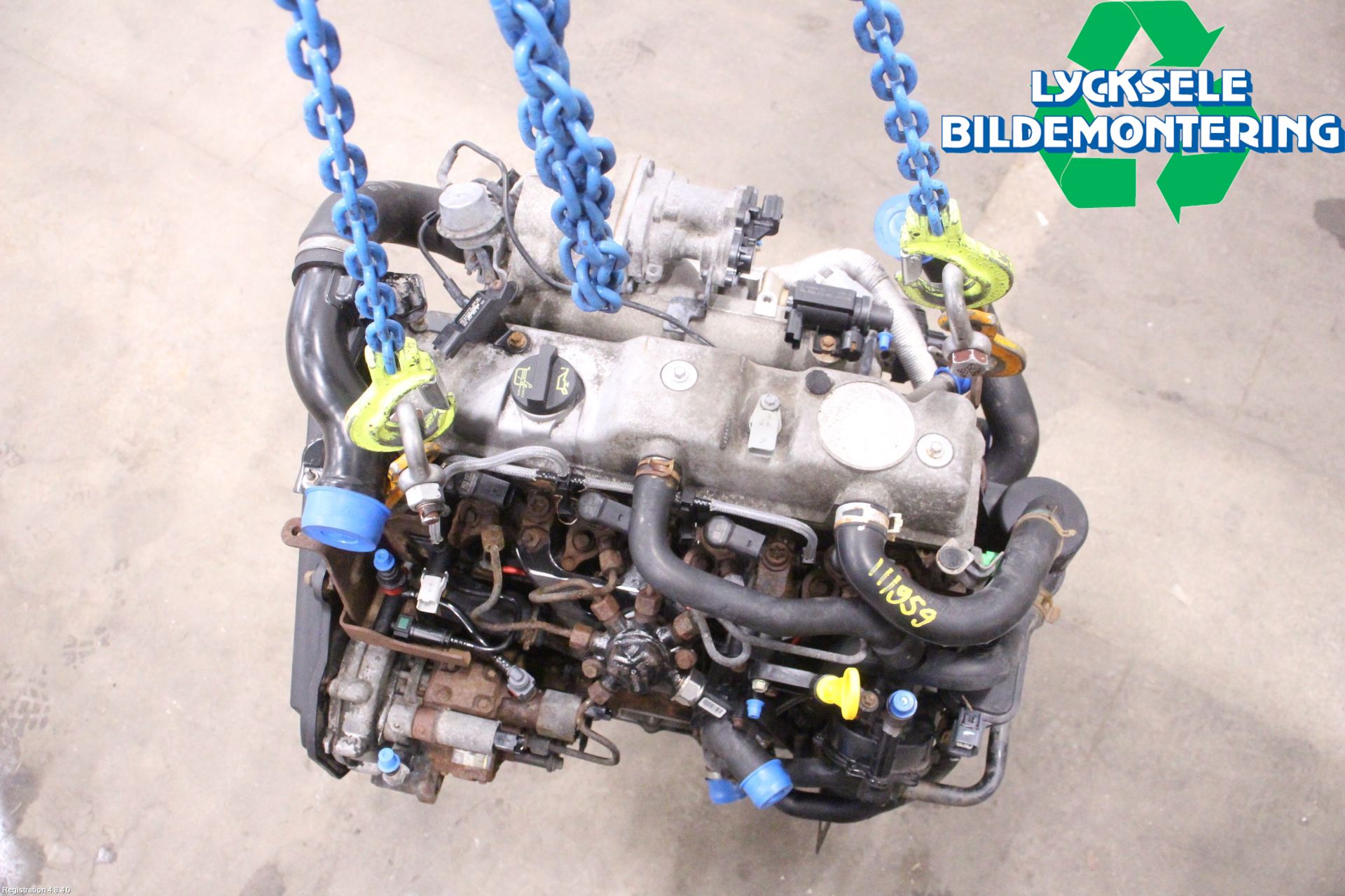 Ford TRANSIT CONNECT 09-13 Motor Diesel